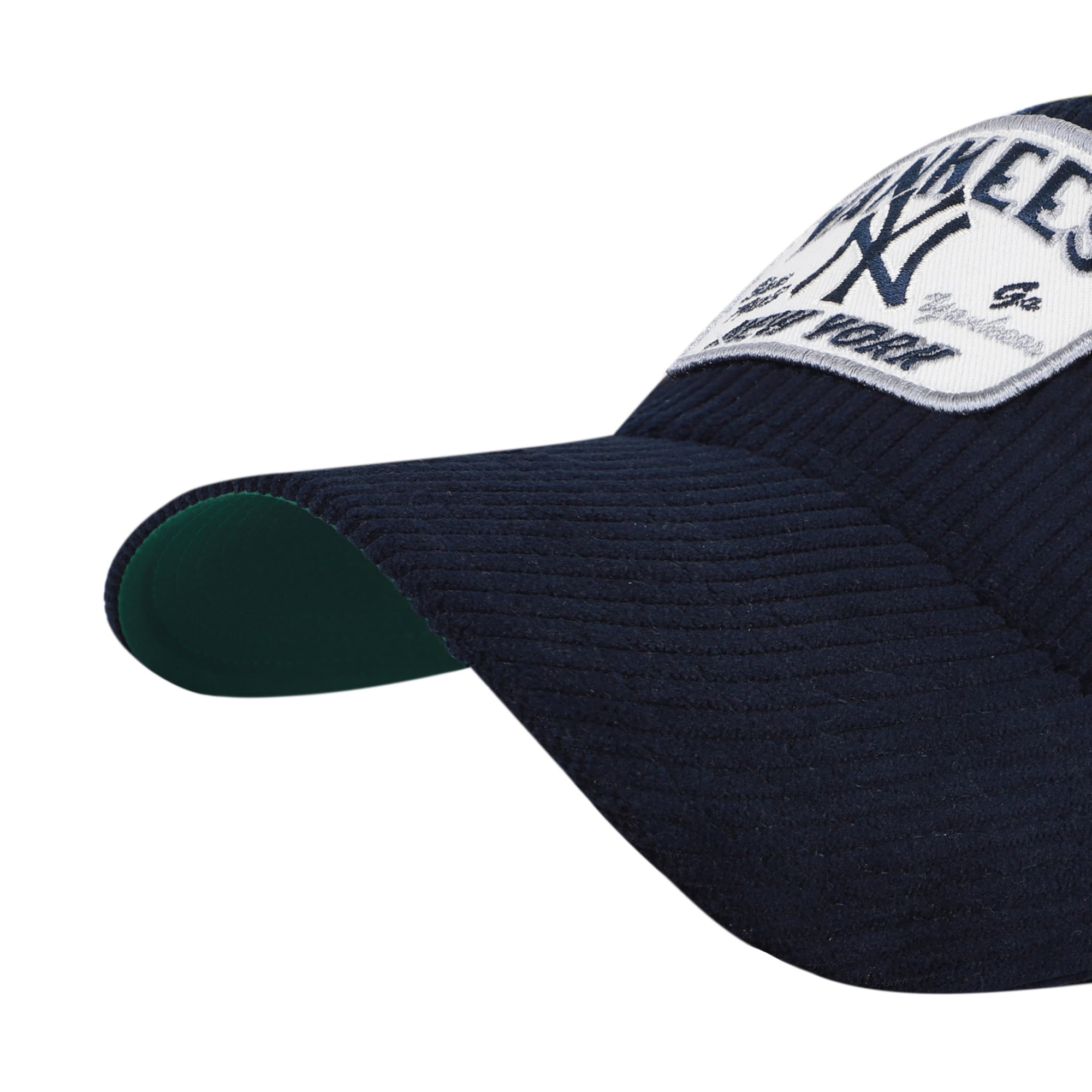 Casquette unisexe ajustable en velours côtelé bleu marine New York Yankees « 47 » MVP