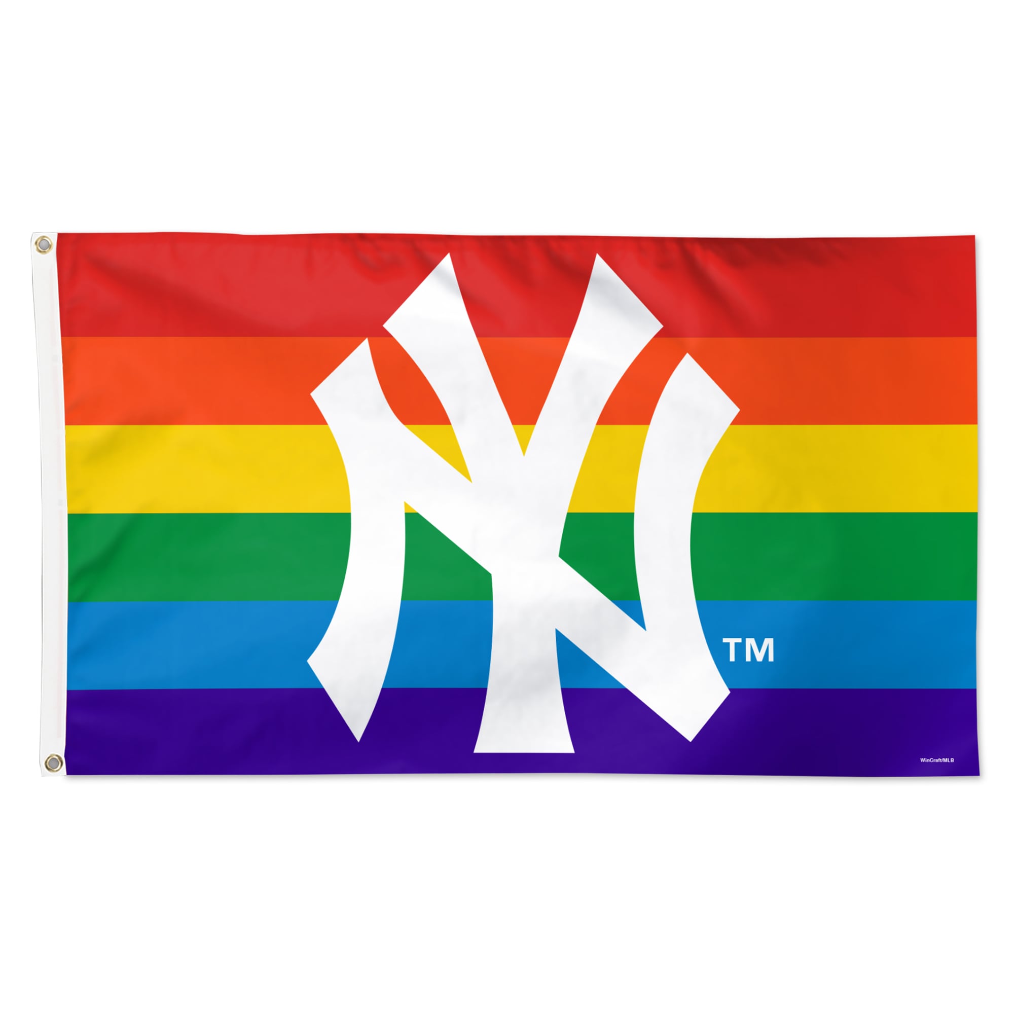 WinCraft New York Yankees 3' x 5' Single-Sided Deluxe Team Pride Flag