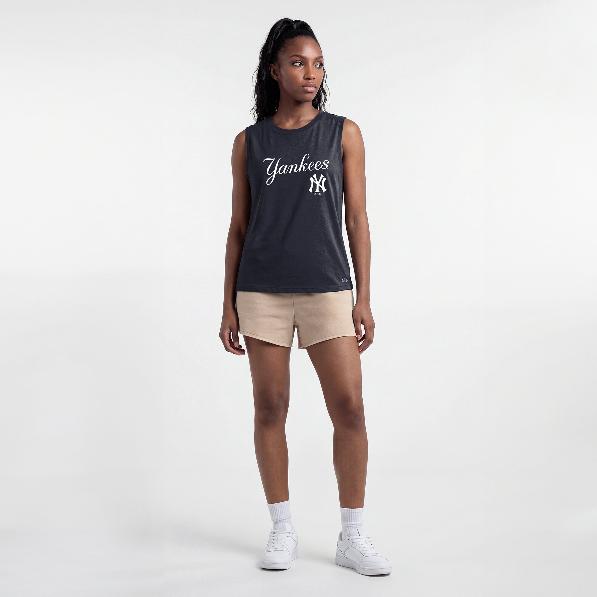 Débardeur de sport Champion pour femmes, bleu marine, New York Yankees