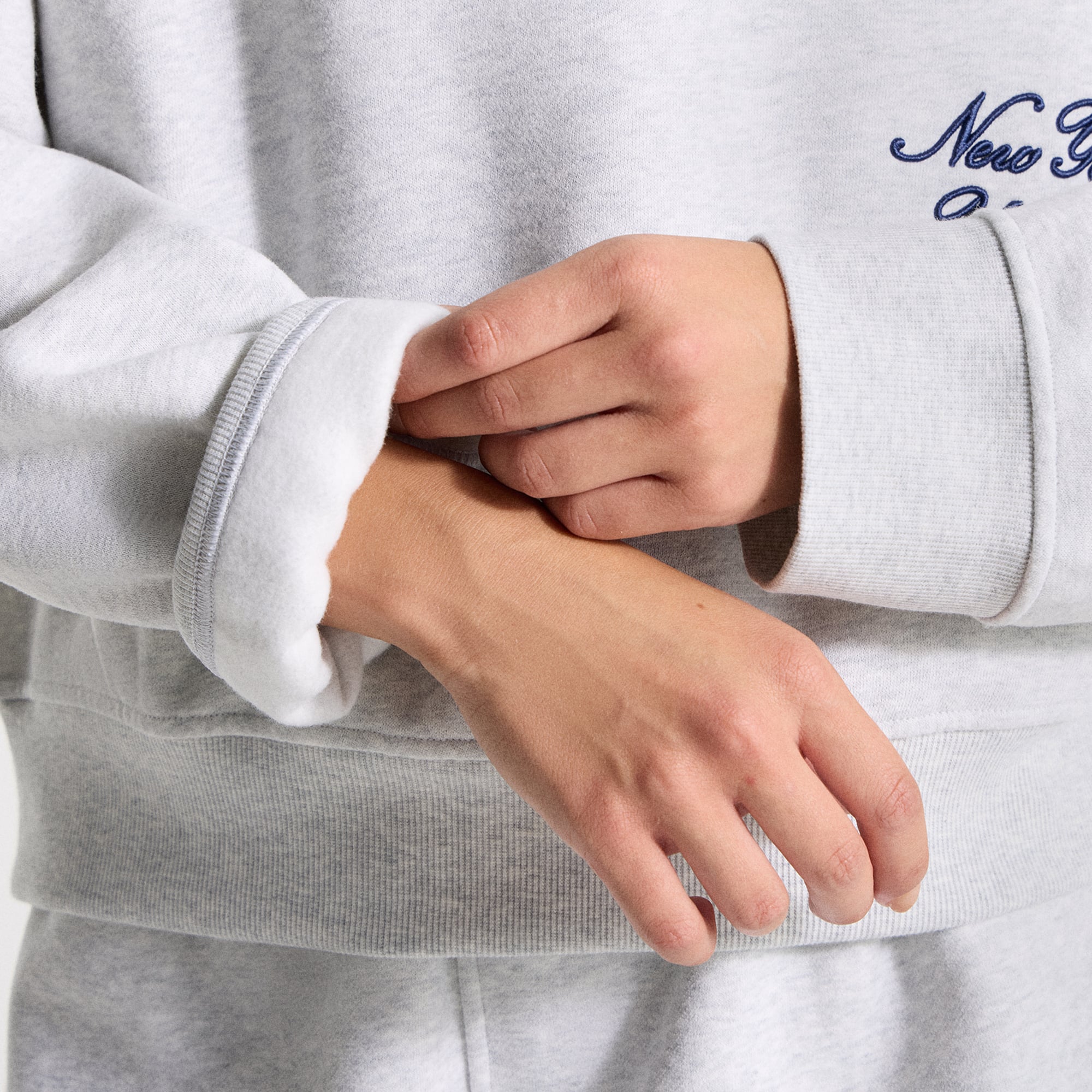 Sweat-shirt oversize à col rond True Navy Steady State des Yankees de New York lululemon pour femmes