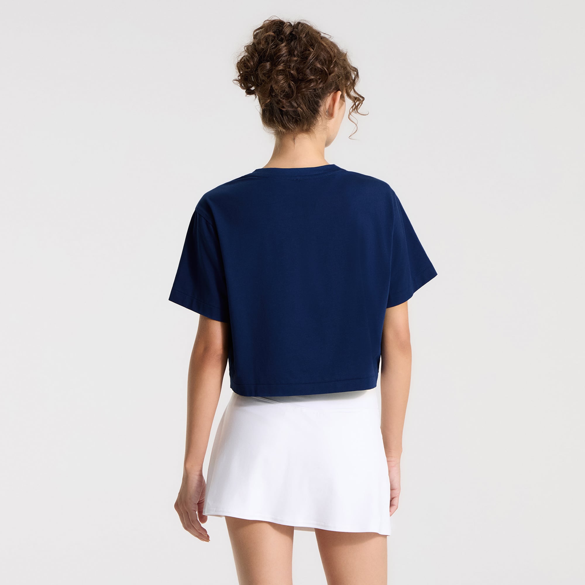 T-shirt en coton biologique lululemon Midnight Shadow New York Yankees All Yours pour femme