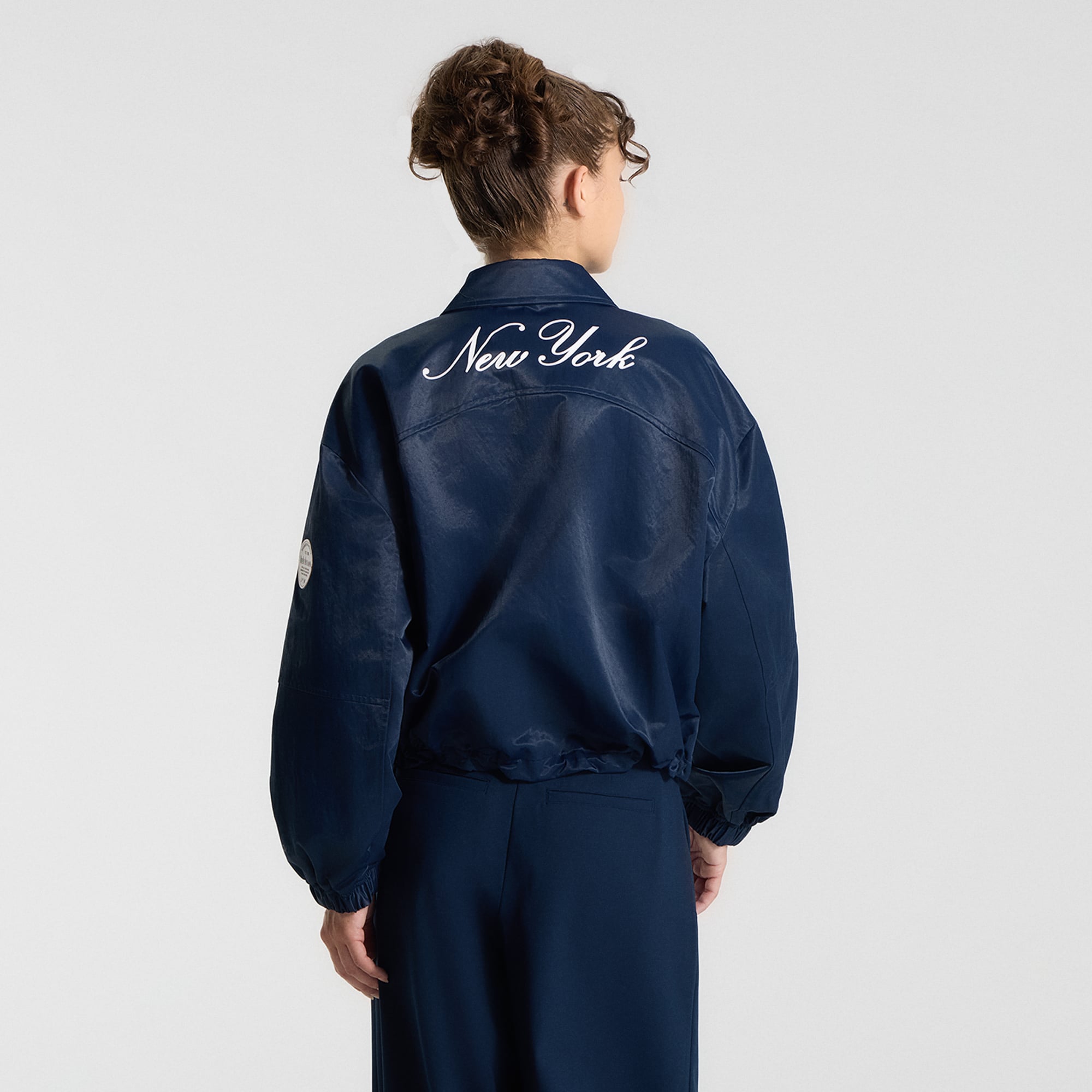 Women's lululemon True Navy New York Yankees Coaches Jacket