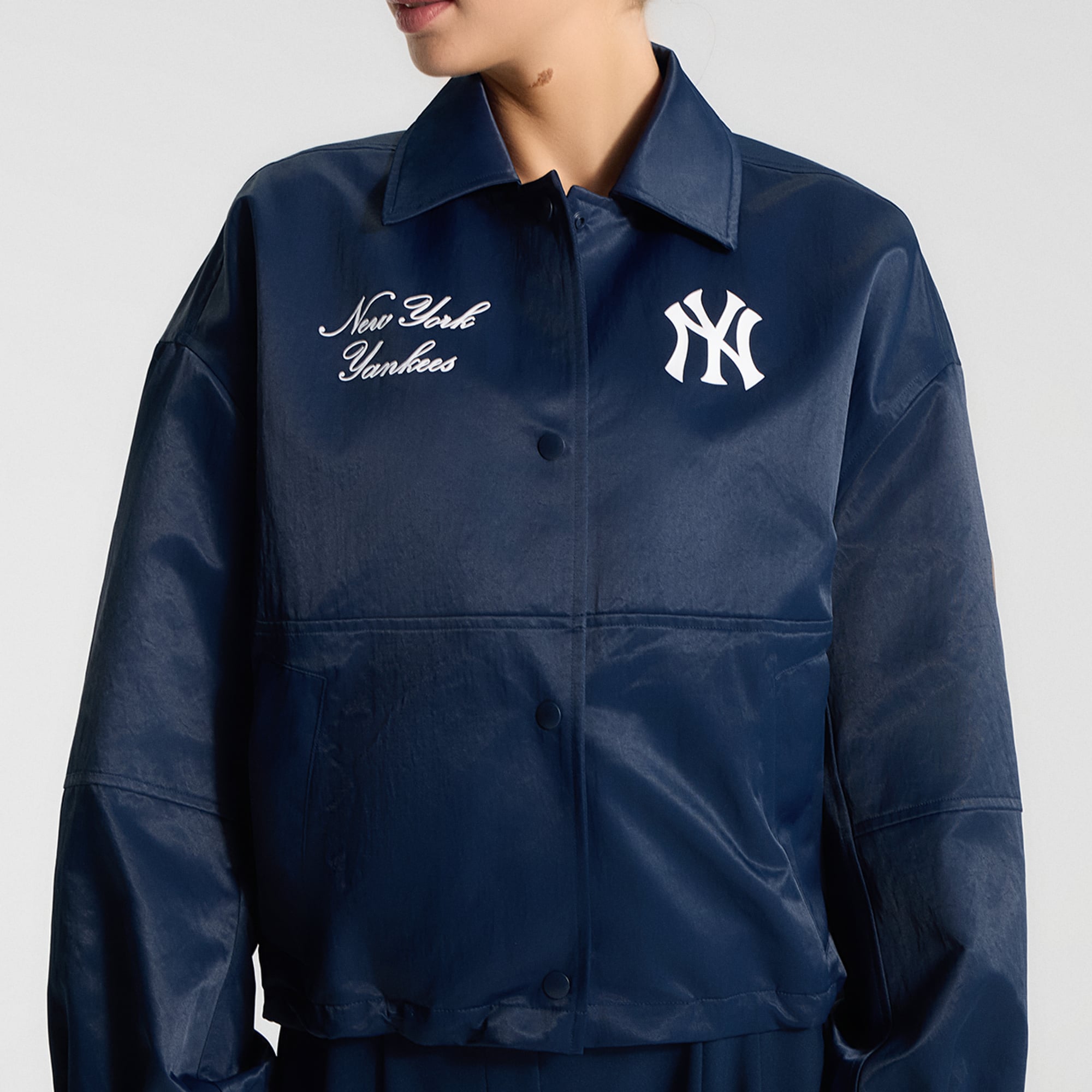 Women's lululemon True Navy New York Yankees Coaches Jacket