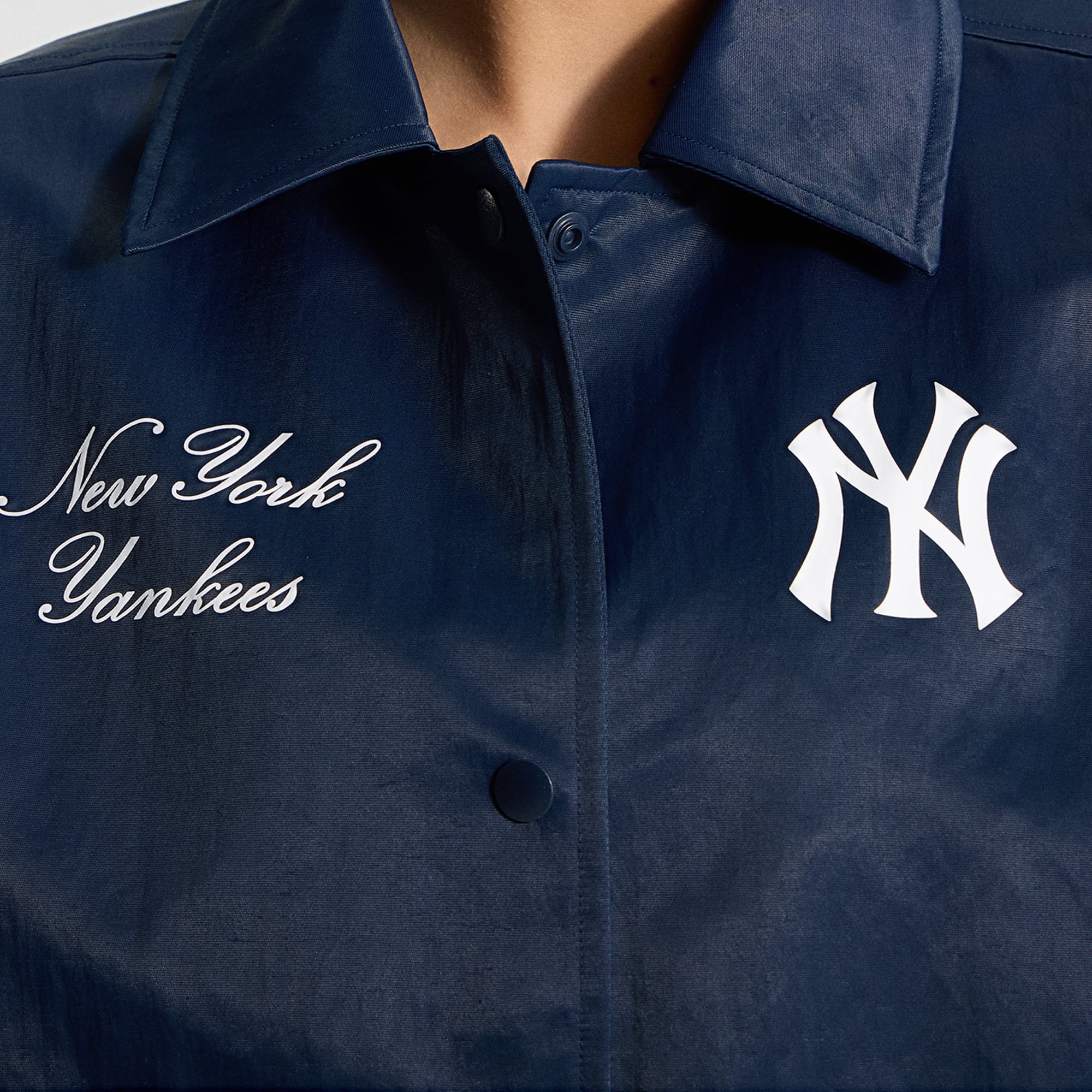 Women's lululemon True Navy New York Yankees Coaches Jacket