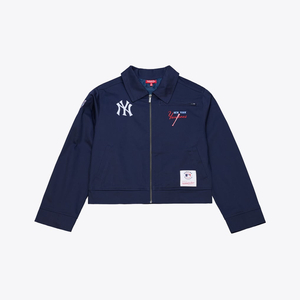 ウィメンズ Mitchell&Ness ネイビー ニューヨーク・ヤンキース Script 