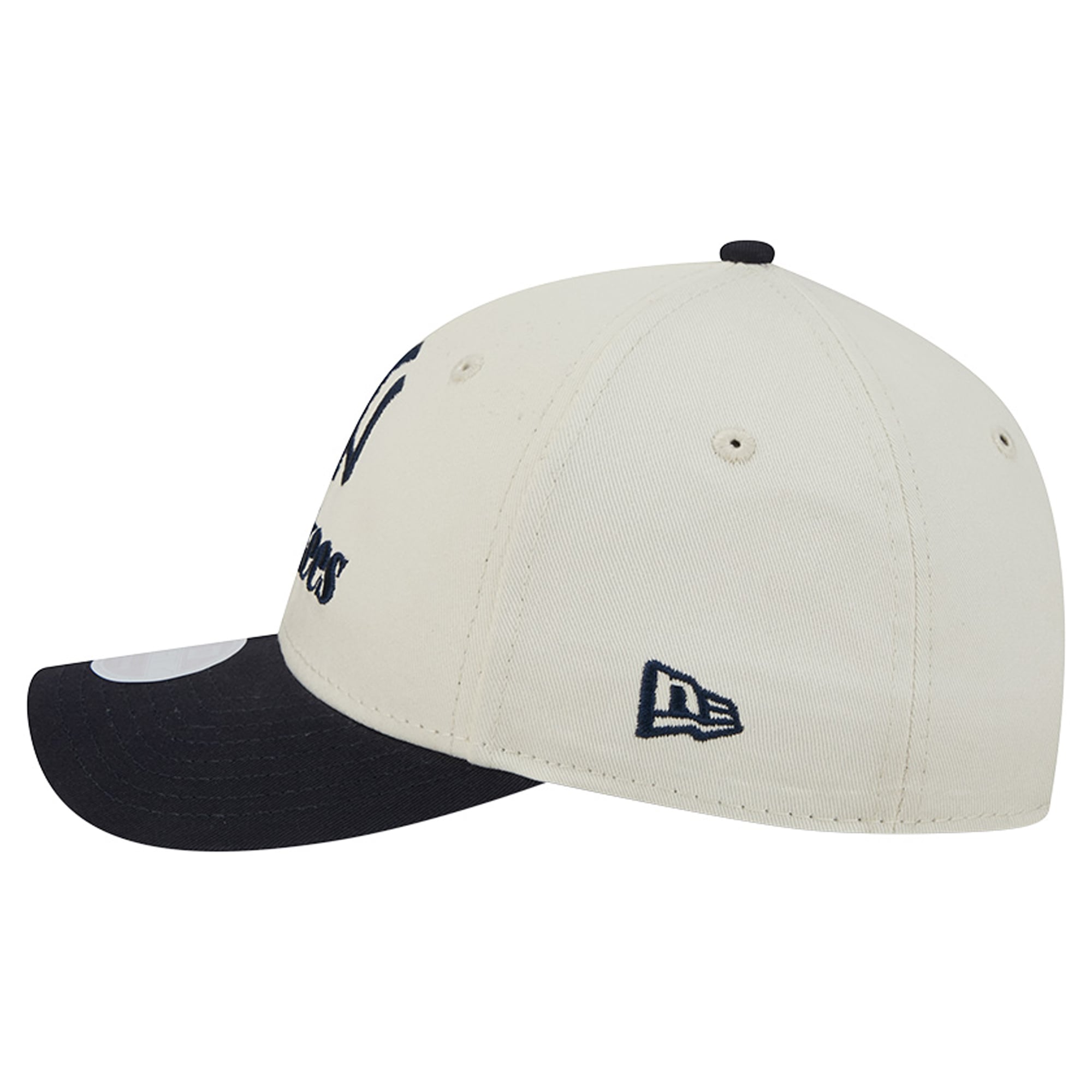 Women's New Era Cream/Navy New York Yankees Primary 9FORTY M-Crown Adjustable Hat