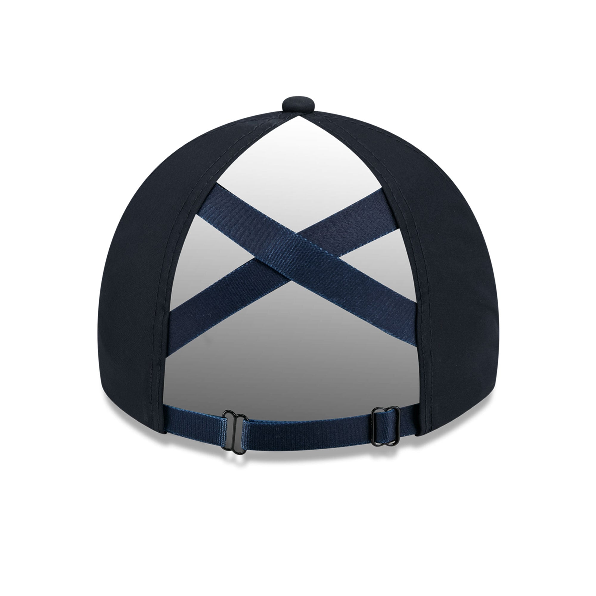 Women's New Era  Navy New York Yankees Patch Ponytail Adjustable Hat