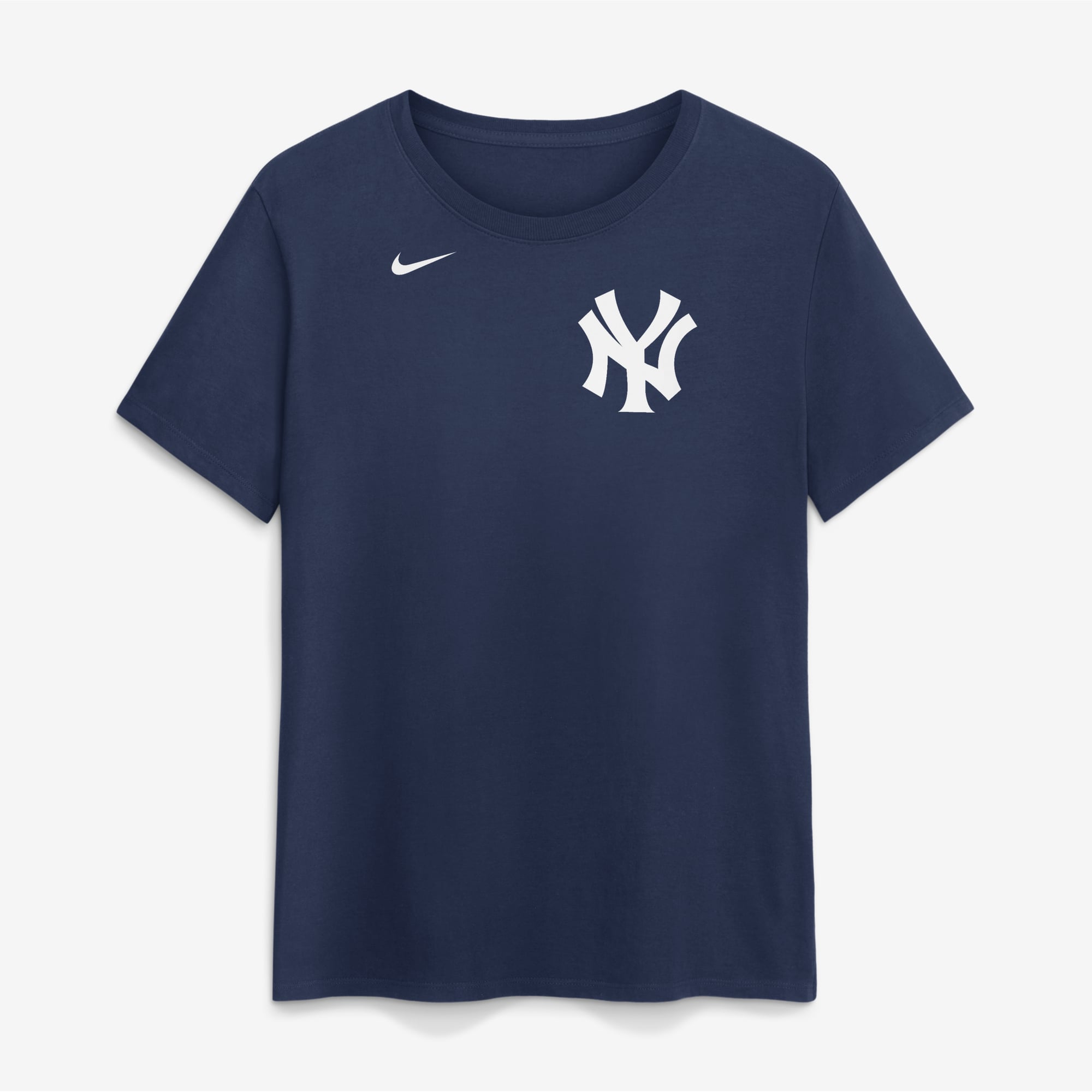 T-shirt Nike George Lombard Jr. bleu marine des Yankees de New York pour femmes, avec nom et numéro