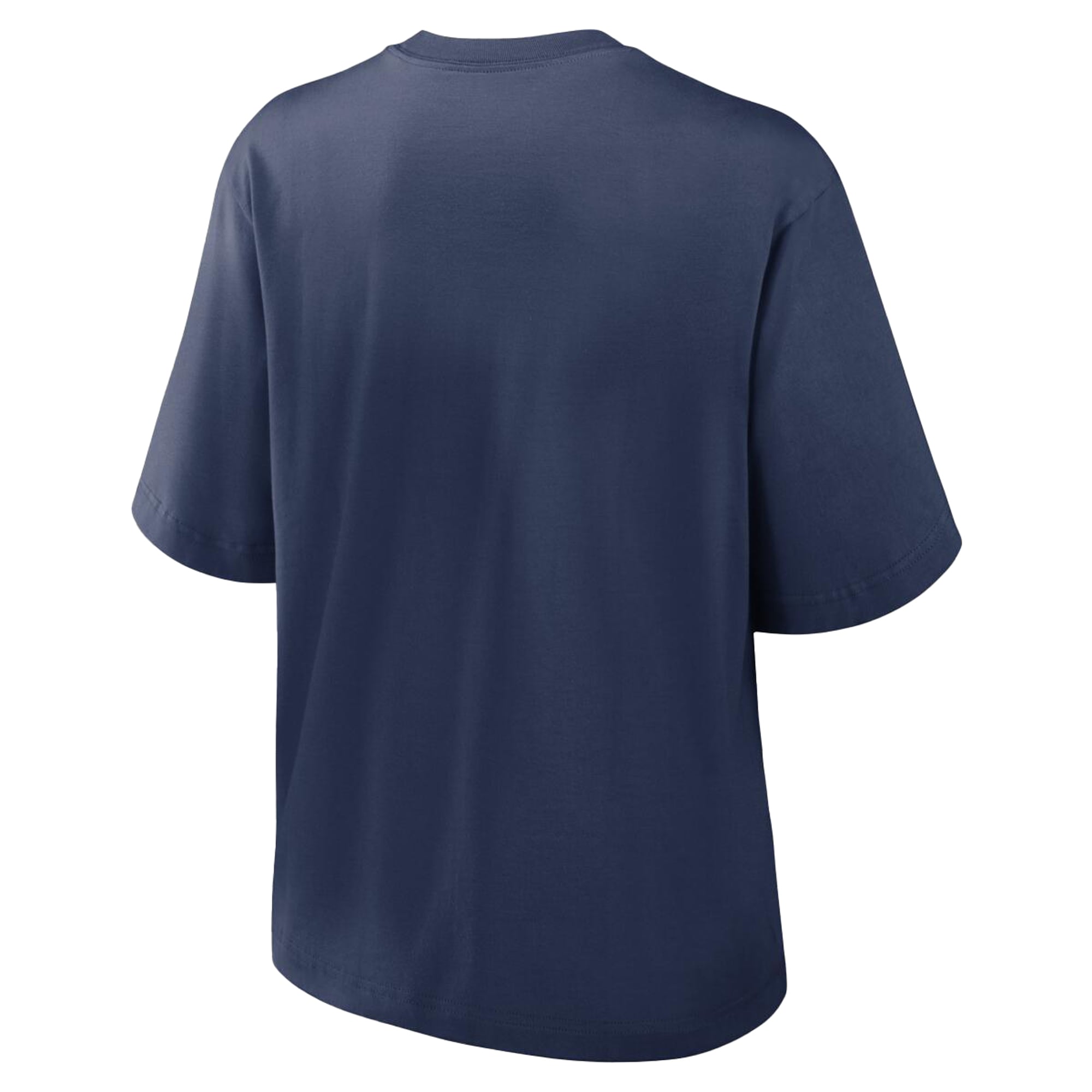 Women's Nike Navy New York Yankees Knockout Boxy T-Shirt