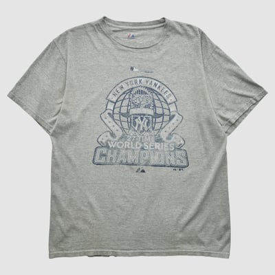World Series Majestic 2009 T-shirt - Heather Gray - M by Fanatics Real Vintage