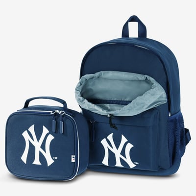  New York Yankees Bonderkage Youth Backpack and Lunch Bag Set - Navy