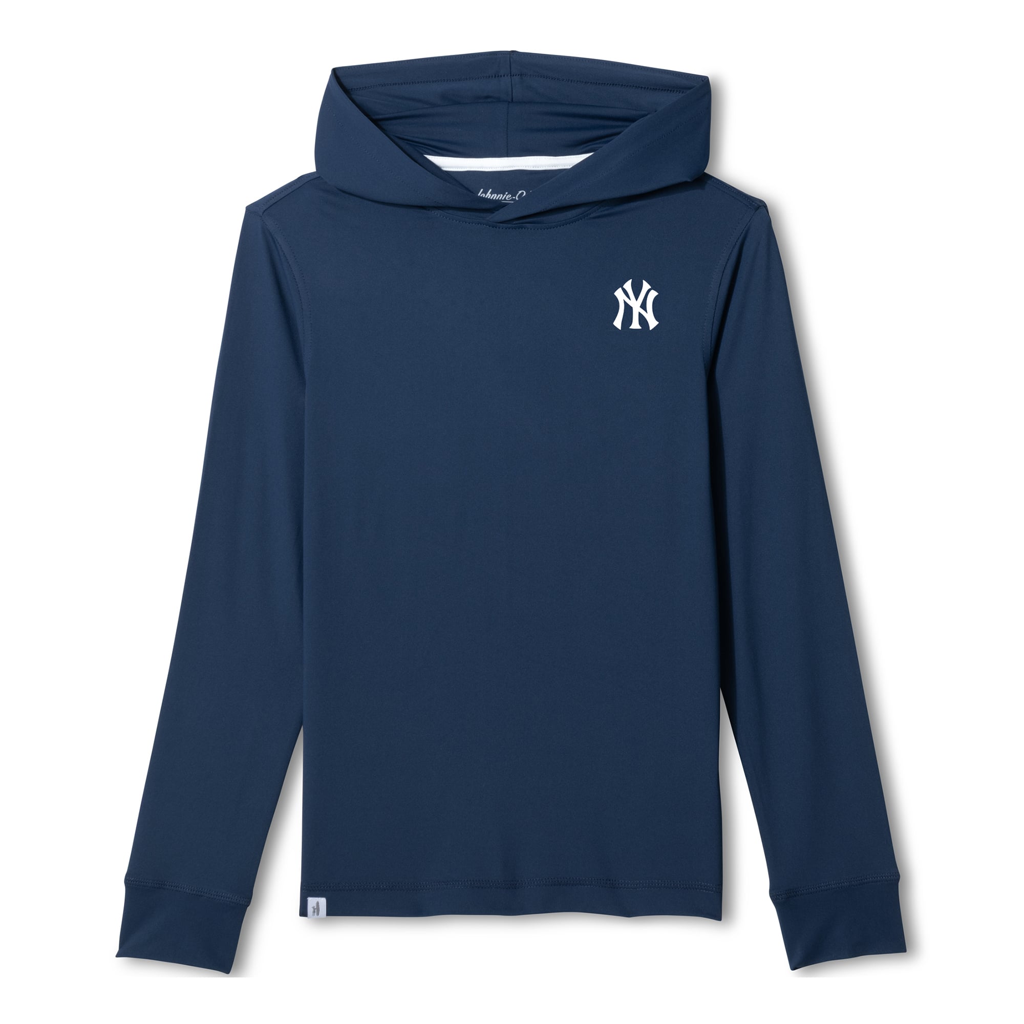 Youth Johnnie-O Navy New York Yankees Durant Long Sleeve Hooded T-Shirt