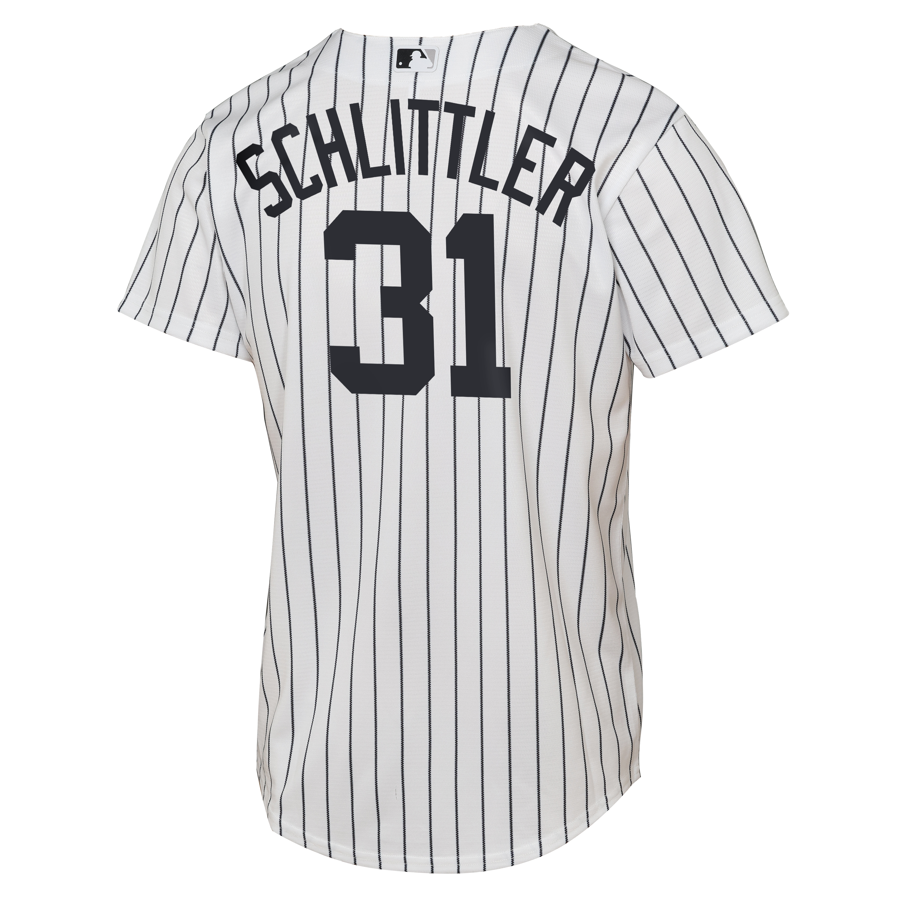 Maillot réplique domicile Nike Cam Schlittler blanc des Yankees de New York pour jeunes