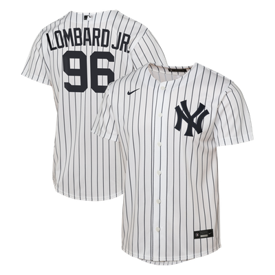 George Lombard Jr. New York Yankees Nike Youth Home Replica Jersey - White