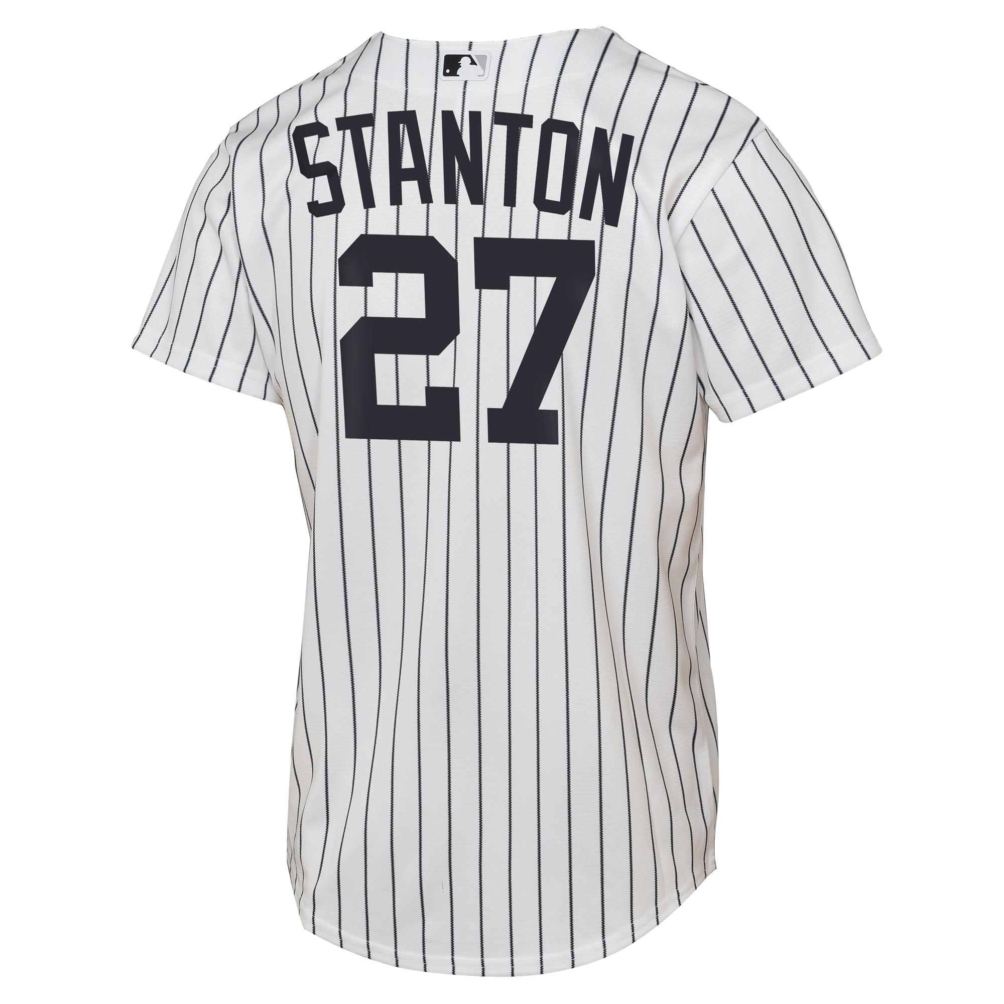 Maillot réplique domicile Nike Giancarlo Stanton blanc des Yankees de New York pour jeunes
