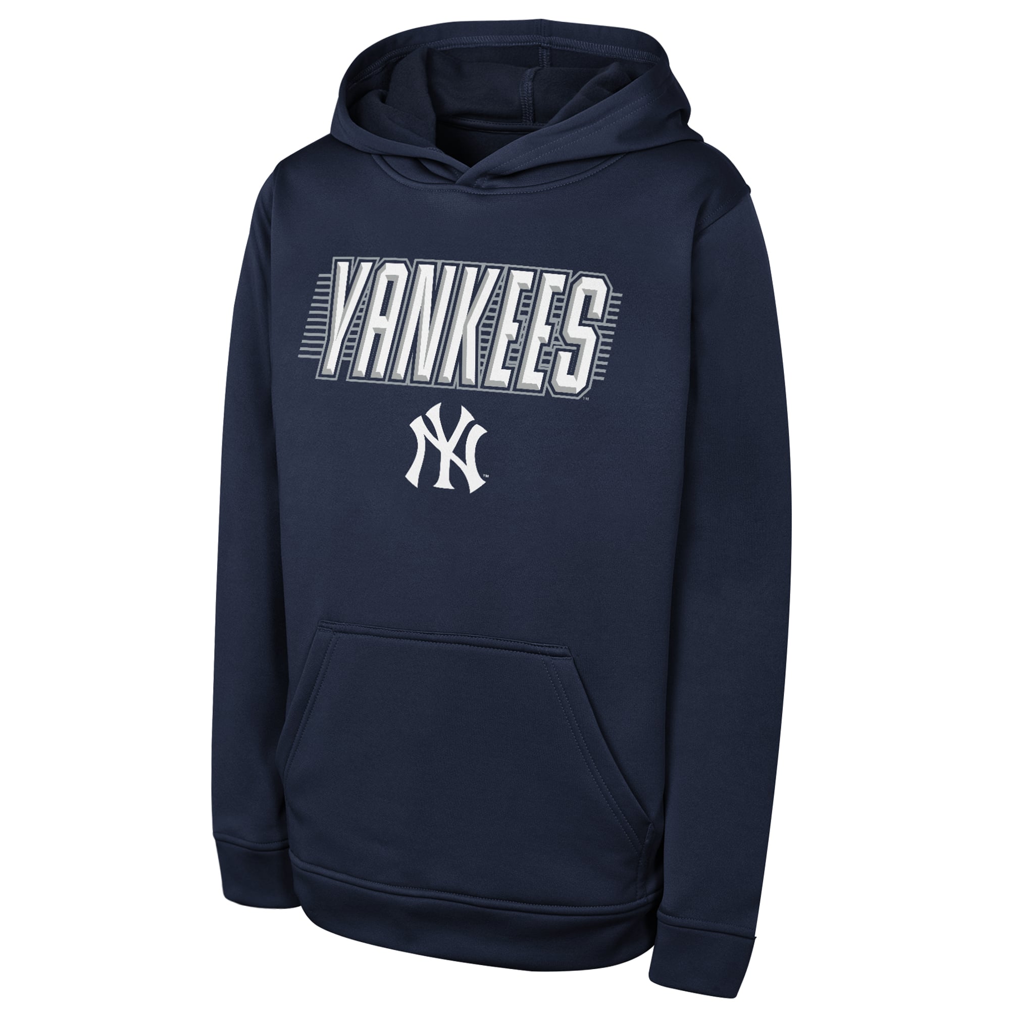 Sweat à capuche de performance Youth Outerstuff Navy New York Yankees Sack Party