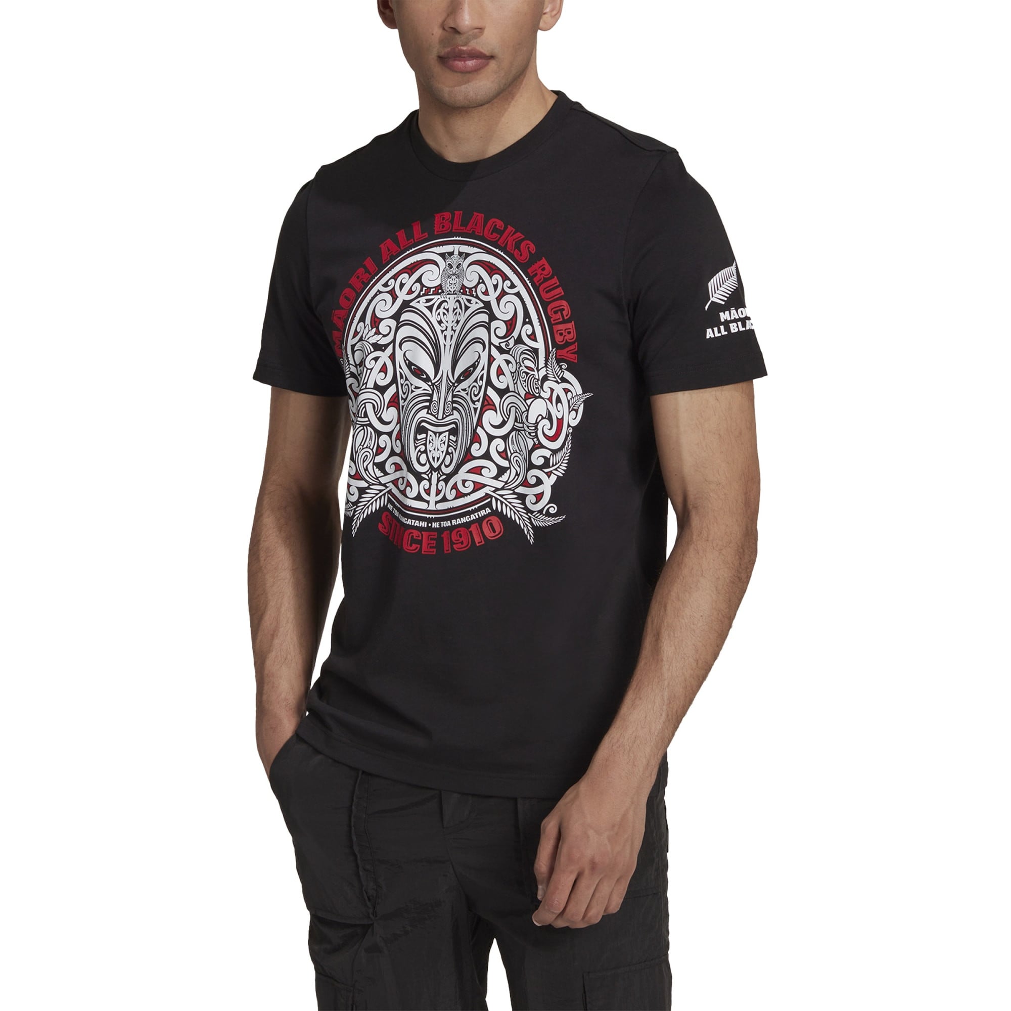 マオリ オールブラックス アディダス グラフィック Tシャツ