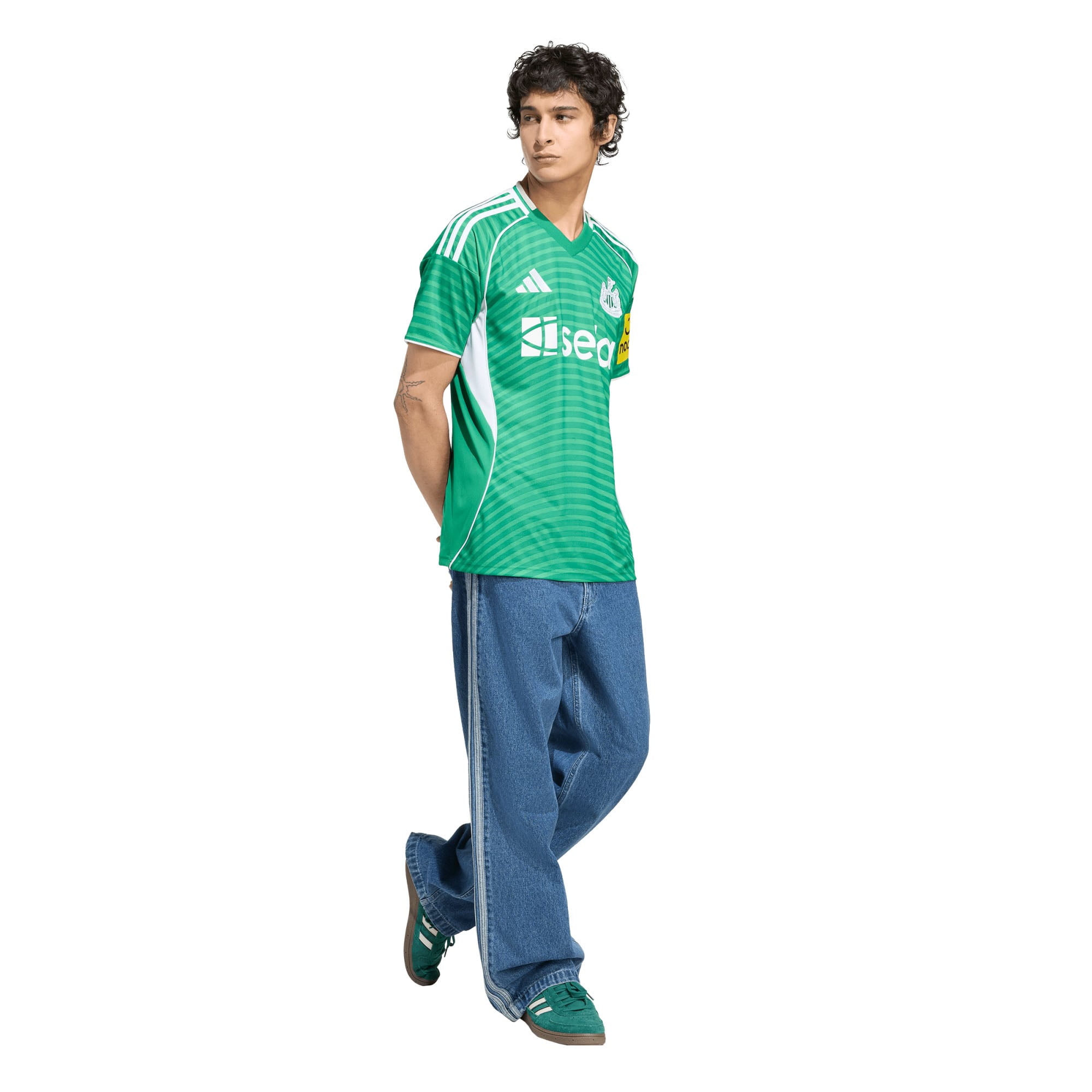Maillot réplique extérieur vert adidas Newcastle United 2025/26 pour homme