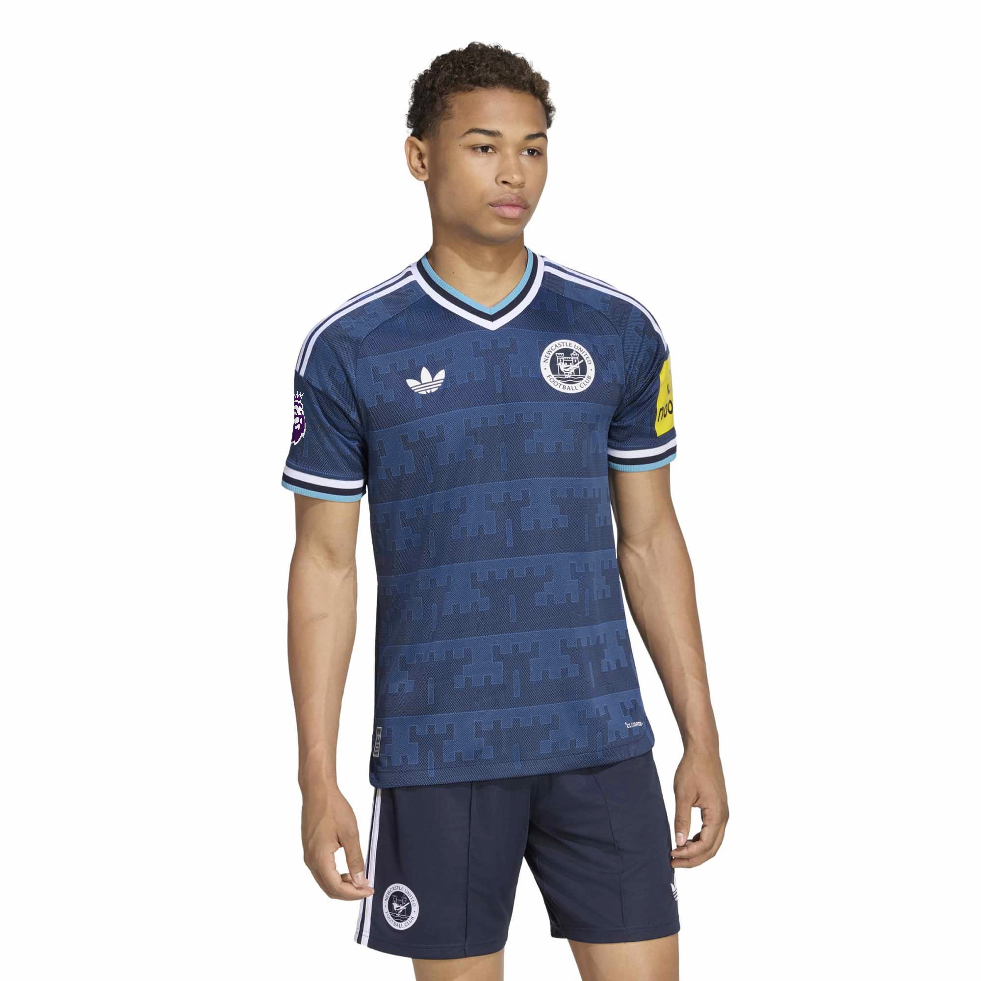 Maillot authentique adidas Newcastle United bleu marine 2026/27 pour homme