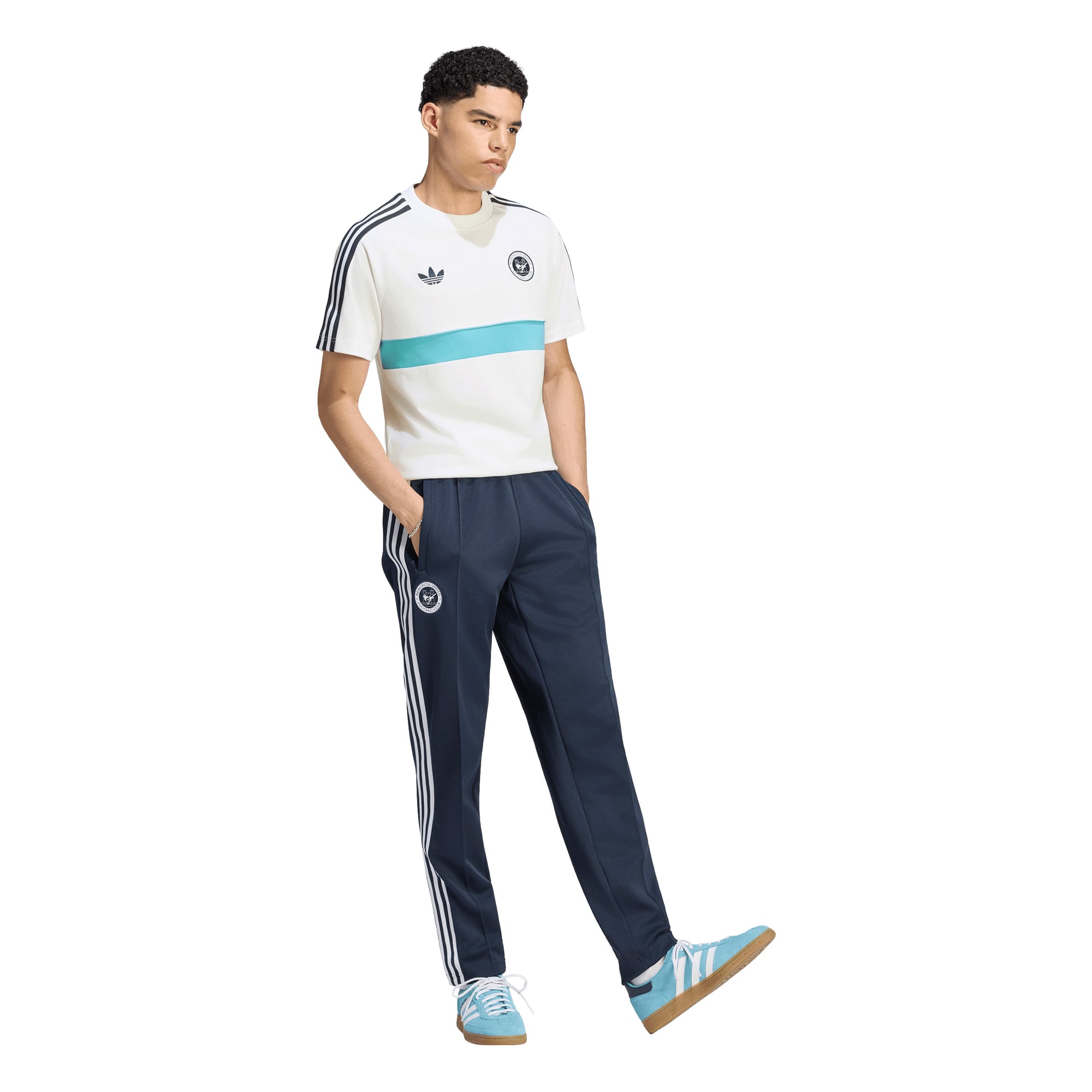 T-shirt adidas Originals blanc Newcastle United OG 2.0 pour homme