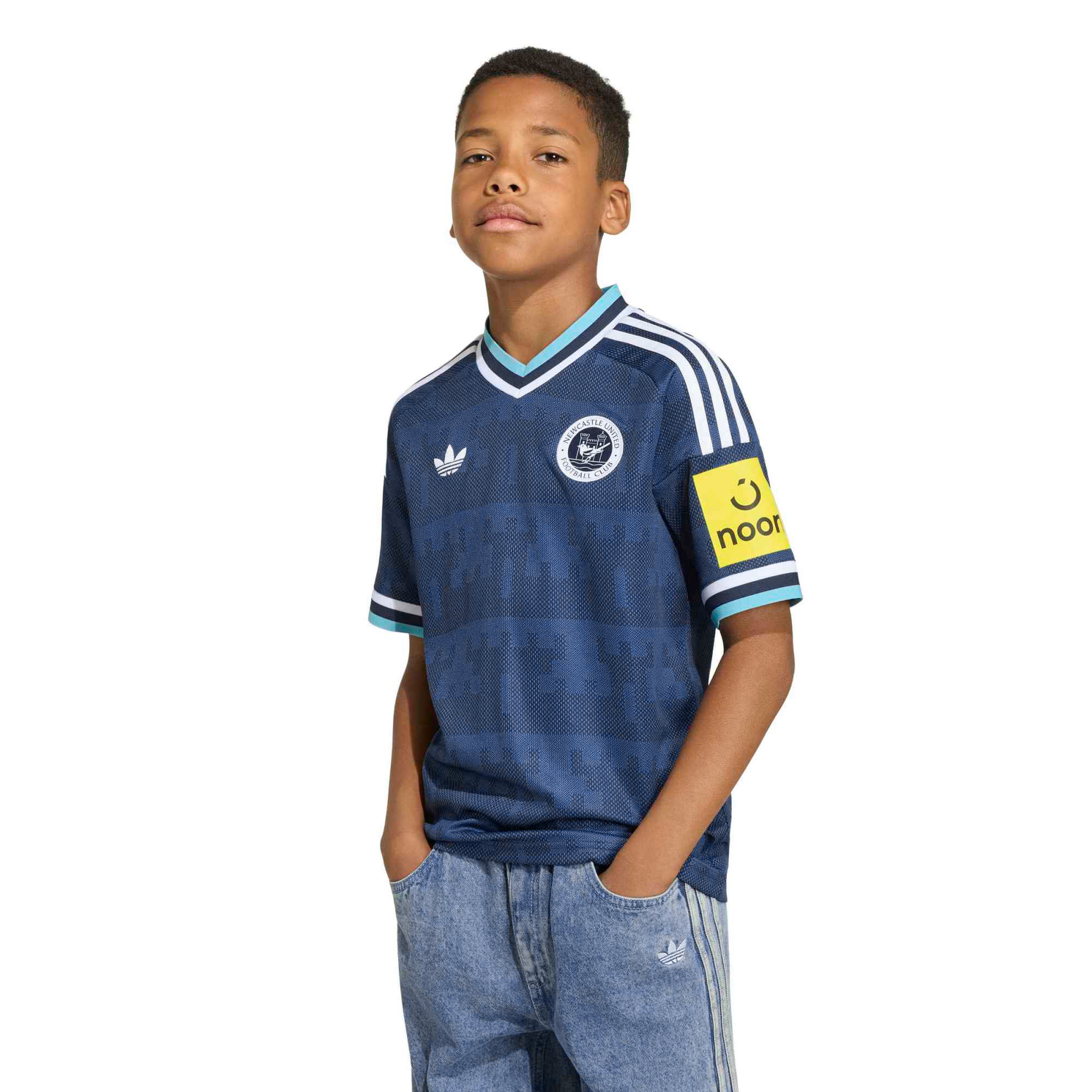 Youth adidas Navy Newcastle United 2026/27 Replica Jersey