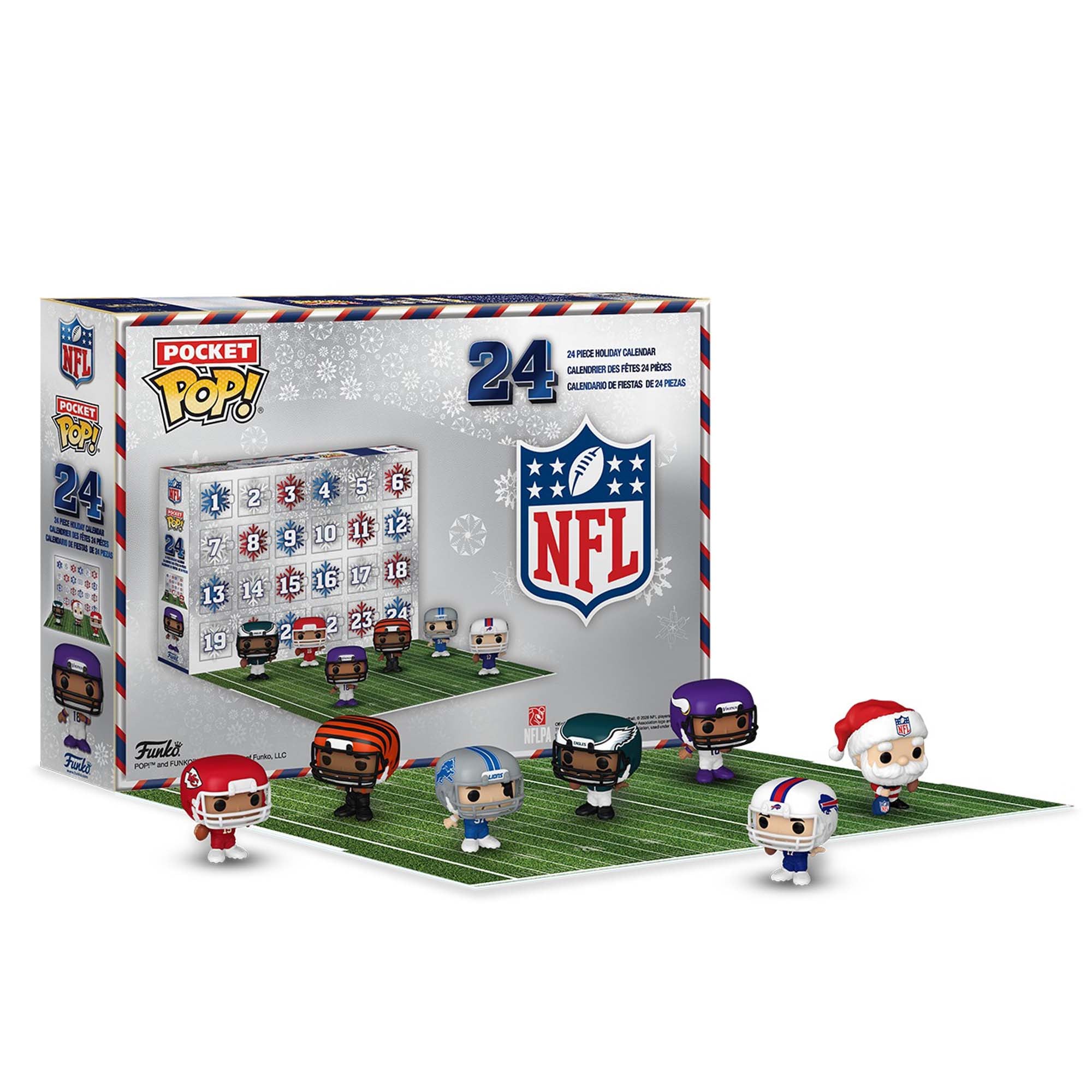 Calendrier de l'Avent Funko NFL Pocket Pop!