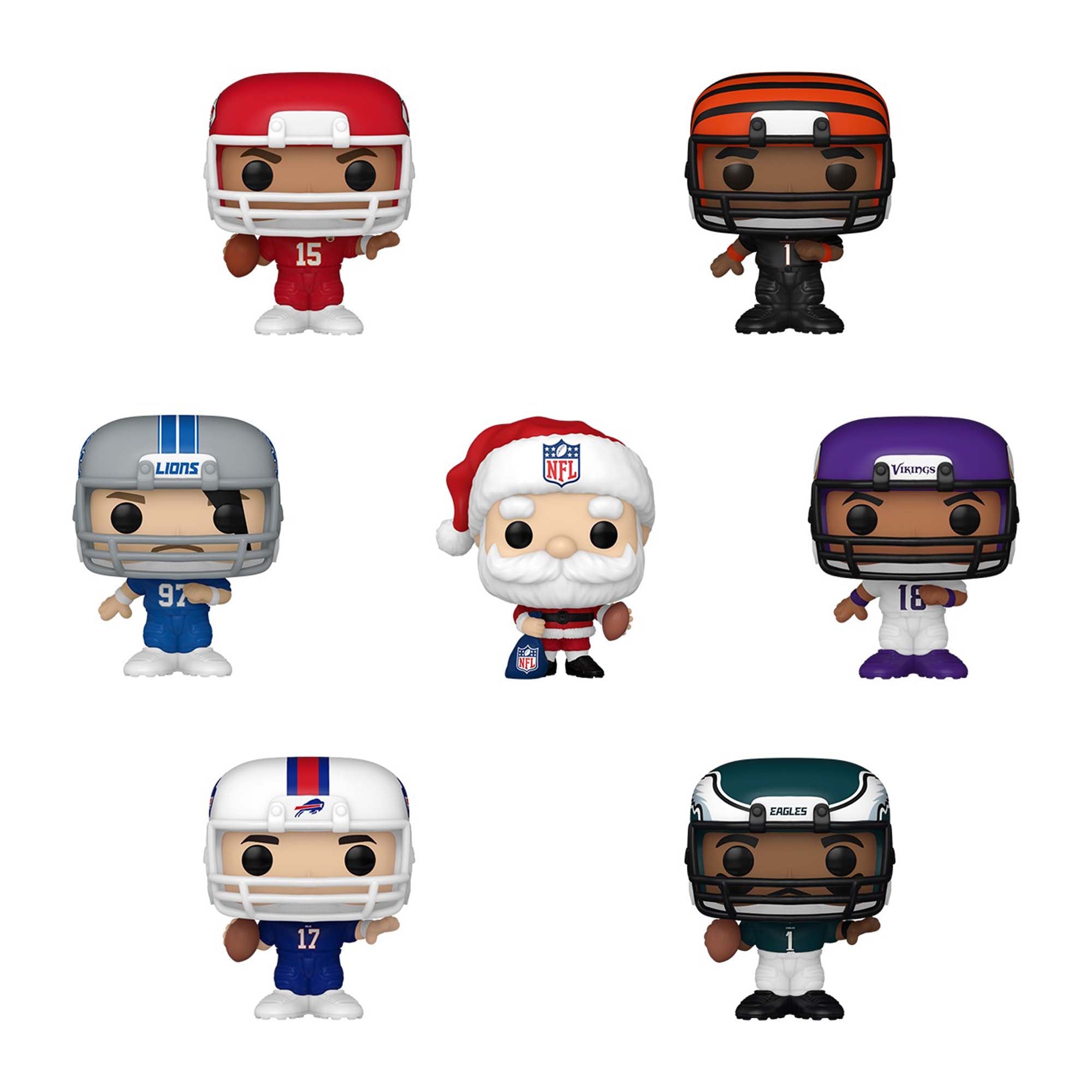 Calendrier de l'Avent Funko NFL Pocket Pop!