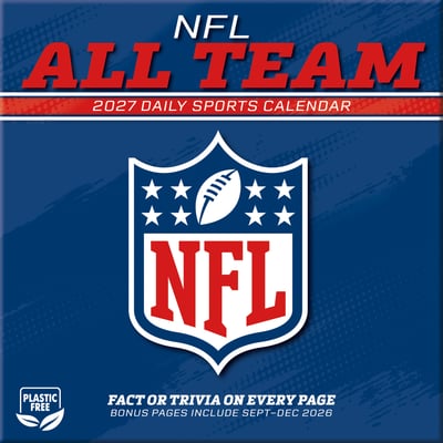 NFL Multi-Team 2027 Box Calendar
