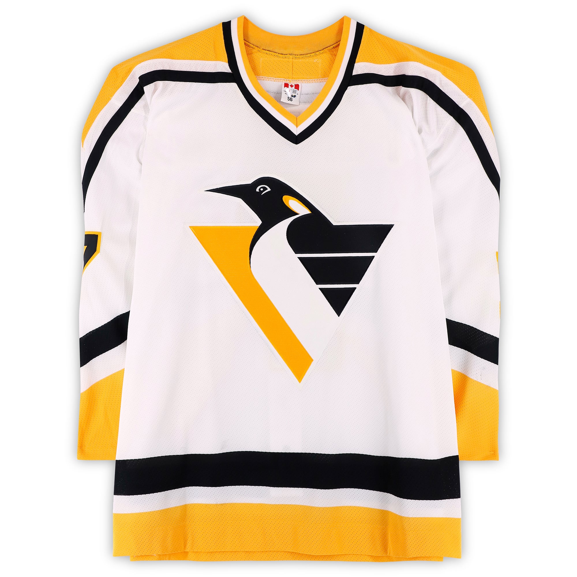 Andrew Ference Team Fox Game-Used #7 White Jersey from the 2002 NHL YoungStars Game
