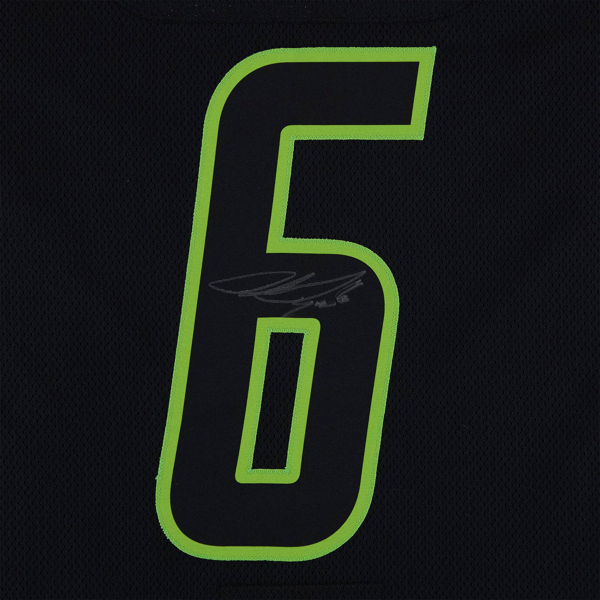 Bobby Ryan Team Foligno Autographed Game-Used #6 Black Reebok Jersey from the 2015 NHL All-Star Game