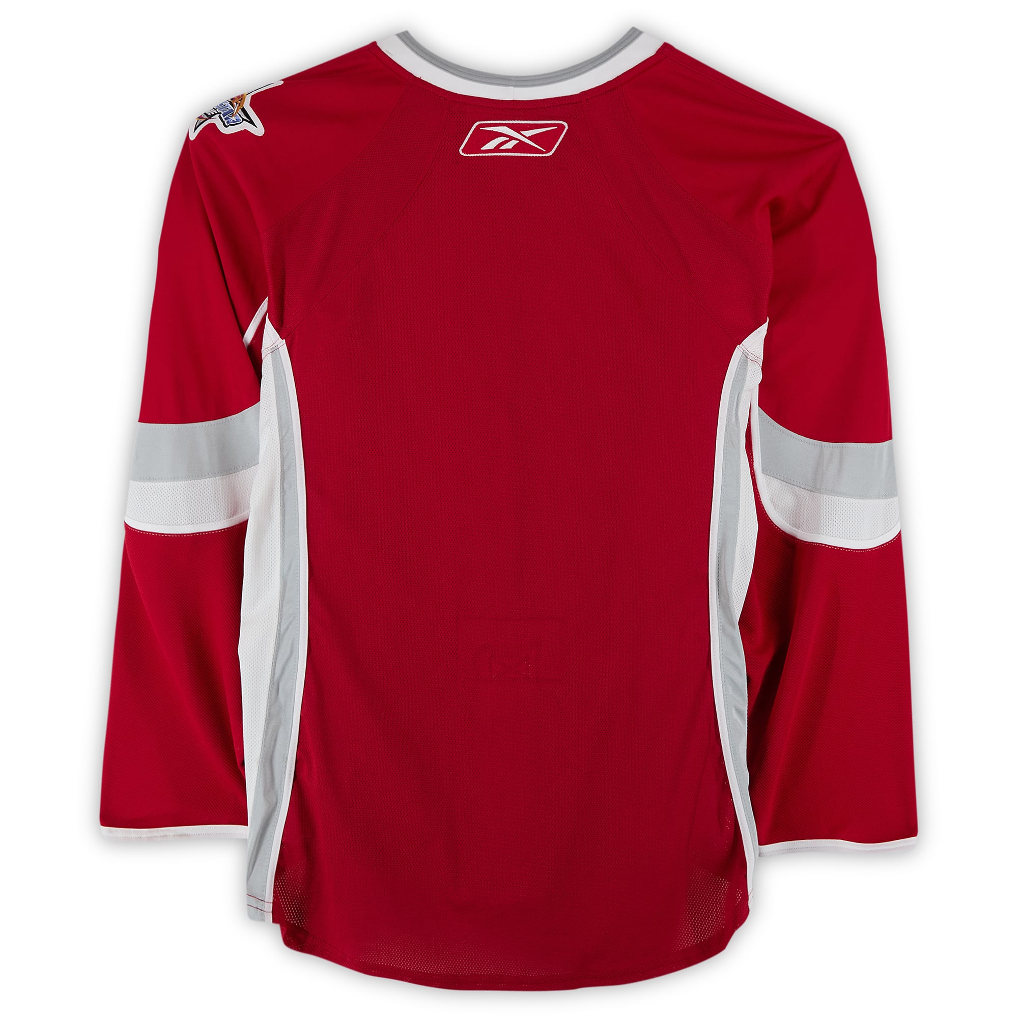 Maillot rouge autographié de Daniel Alfredsson (Conférence de l'Est) lors du Match des étoiles de la LNH 2008.