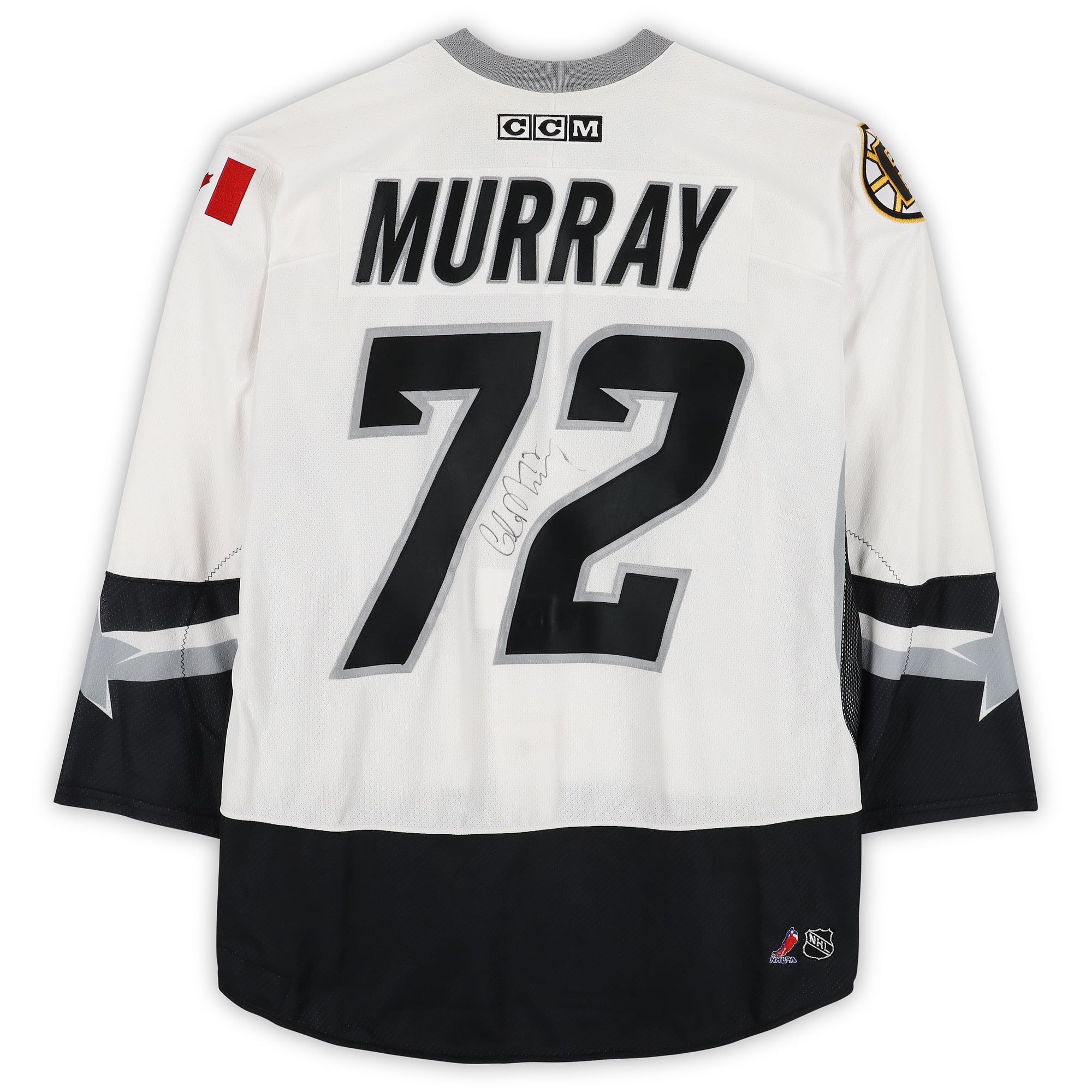 Glen Murray Eastern Conference Autographed Game-Used #72 White CCM Jersey from the 2003 NHL All-Star Game