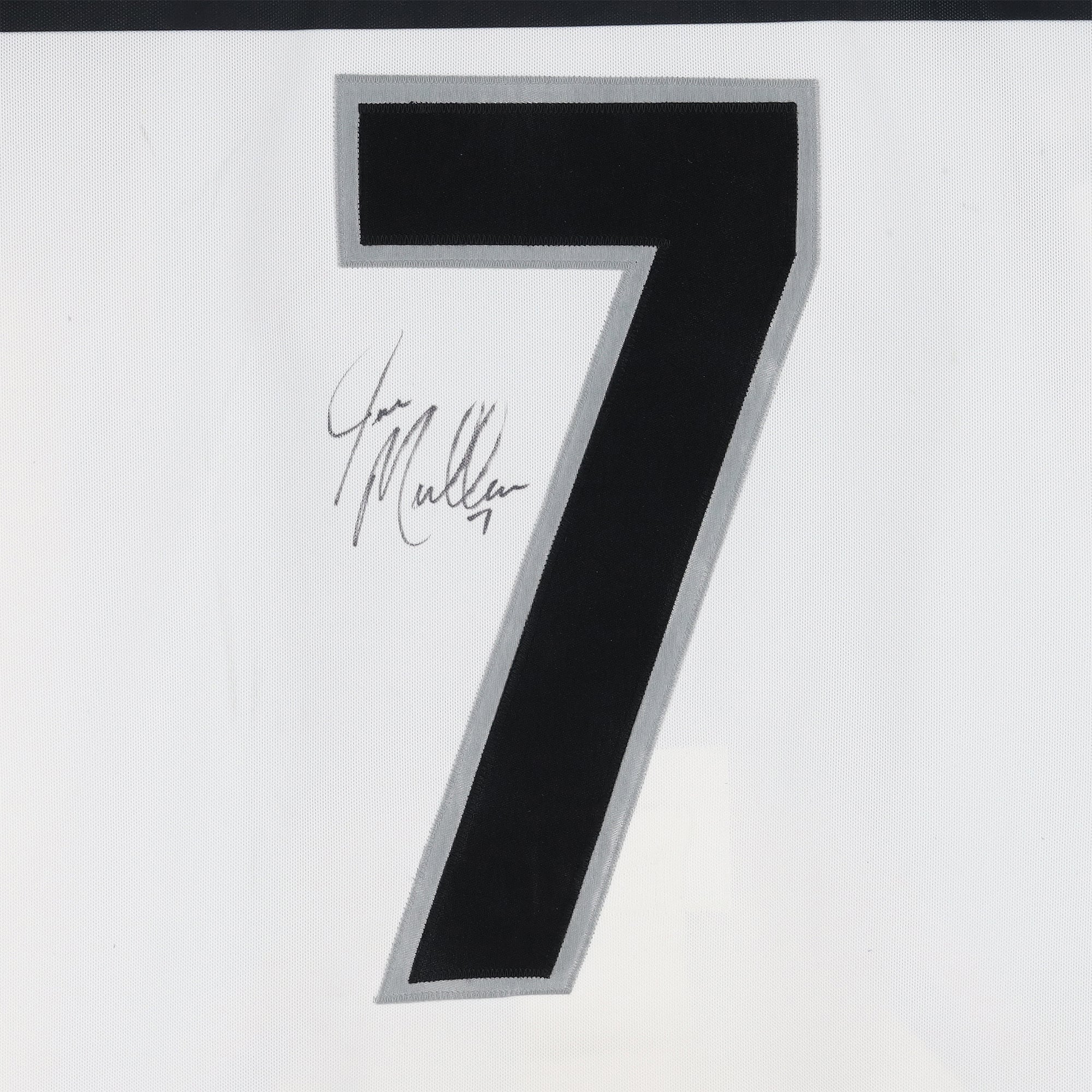 Maillot blanc n° 7 autographié par Joe Mullen (Conférence Est) porté lors du Match des étoiles de la LNH de 1994