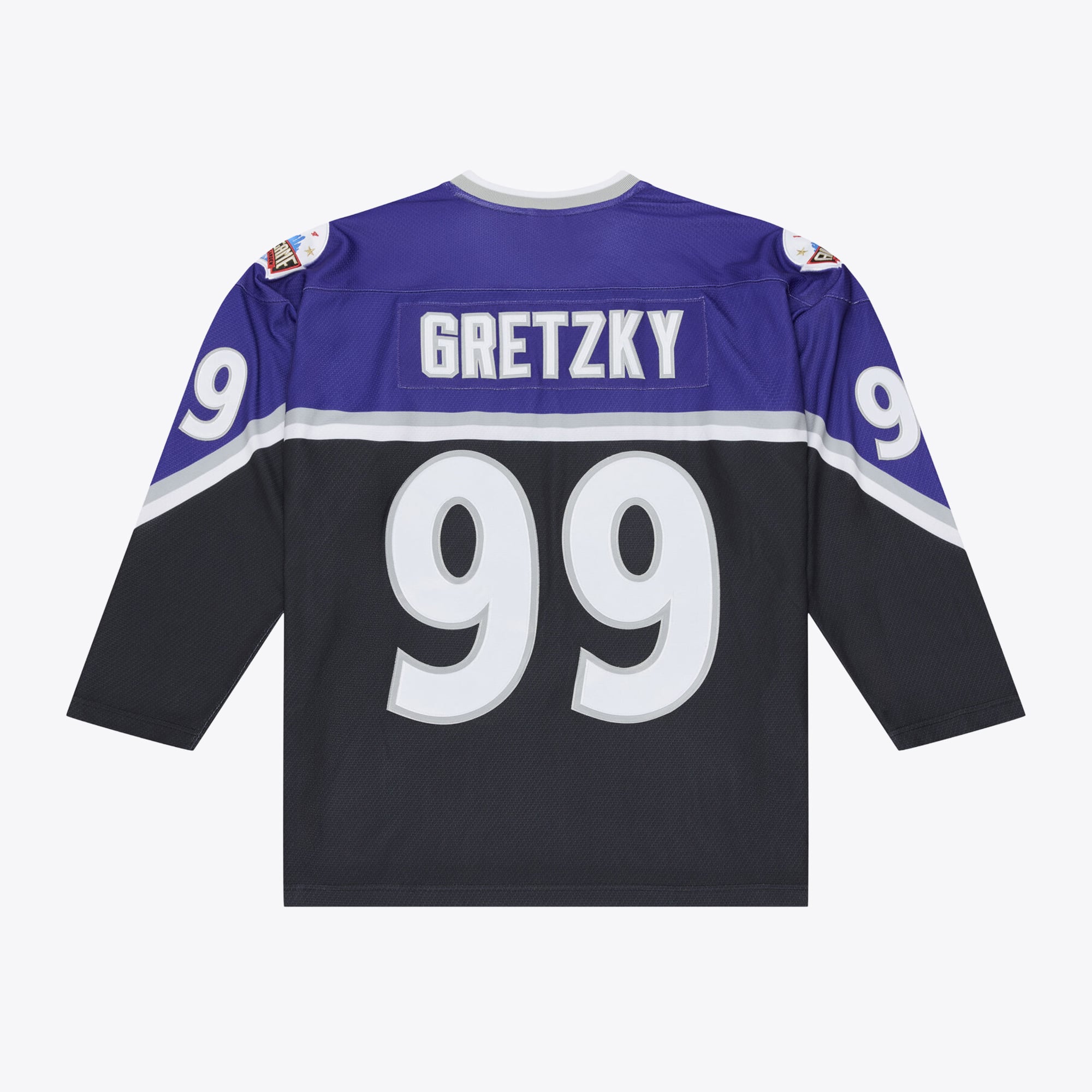Men's Mitchell & Ness Wayne Gretzky Purple 1994 NHL All-Star Game Power Play Jersey