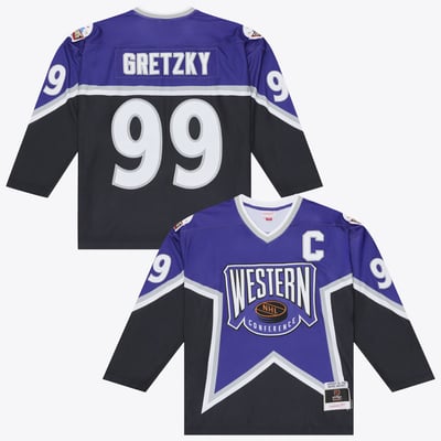 Wayne Gretzky 1994 NHL All-Star Game Mitchell & Ness Power Play Jersey - Purple