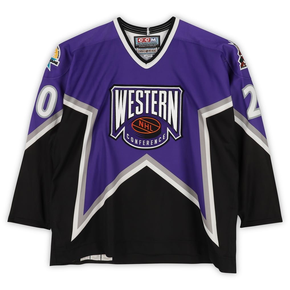Oleg Tverdovsky Western Conference Fanatics Authentic Game-Used #20 ...