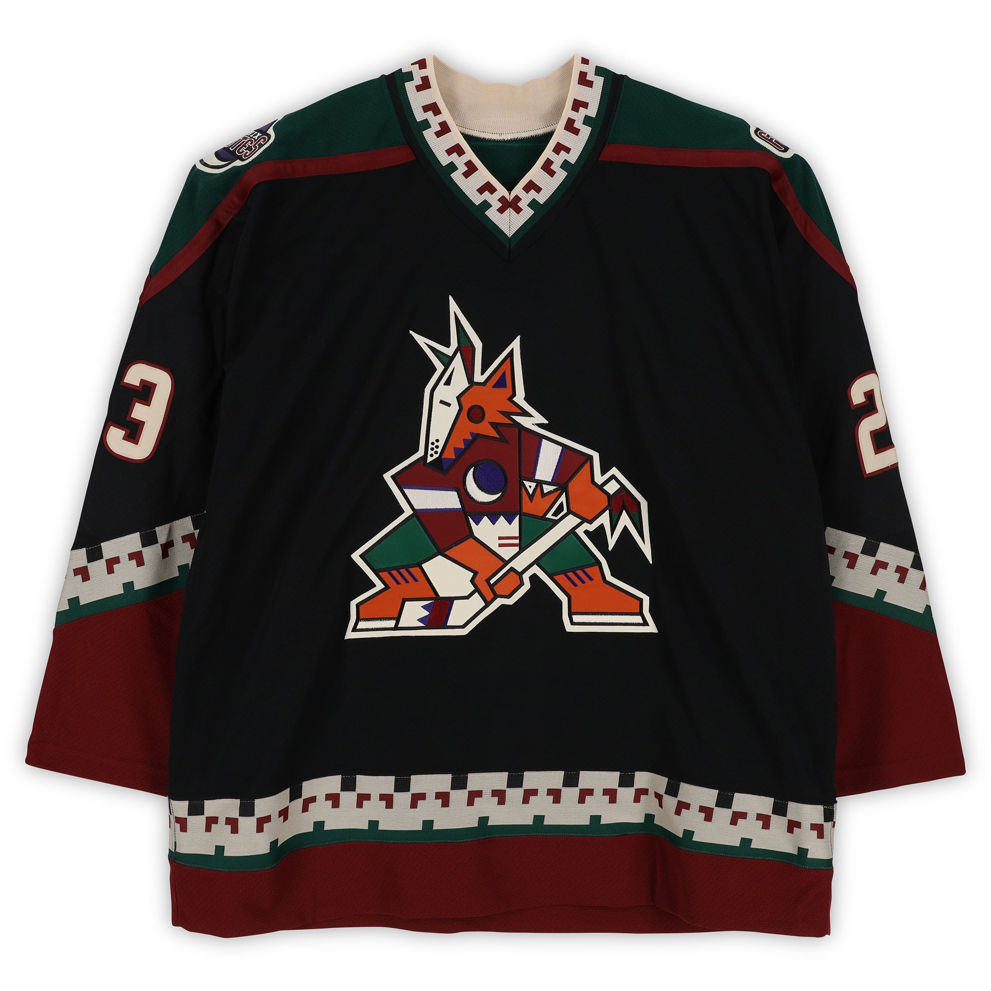 Paul Mara Team Melrose Game-Used #23 Black Jersey from the 2002 NHL YoungStars Game