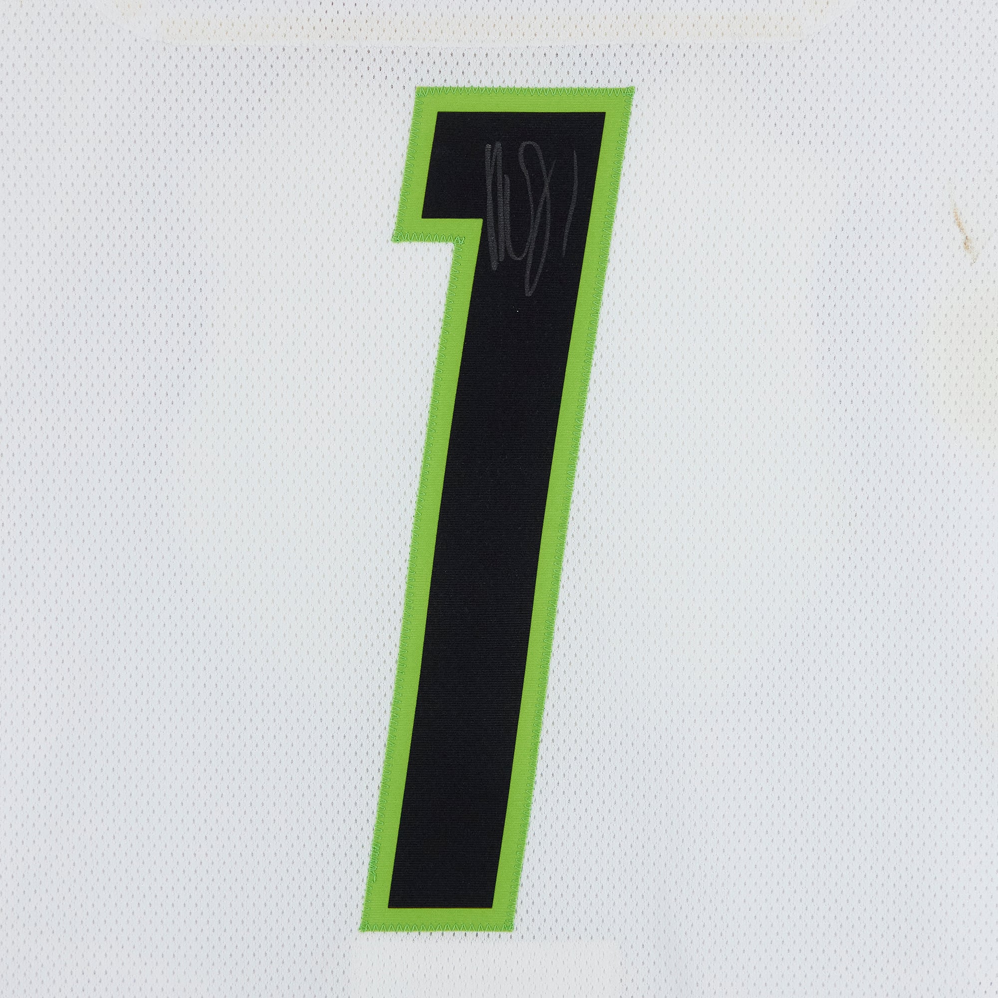 Roberto Luongo Team Toews Autographed Player-Issued #1 White Reebok Jersey from the 2015 NHL All-Star Game