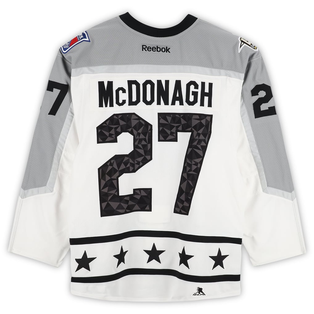 Ryan McDonagh Metro Division Fanatics Authentic Game-Used #27 White ...