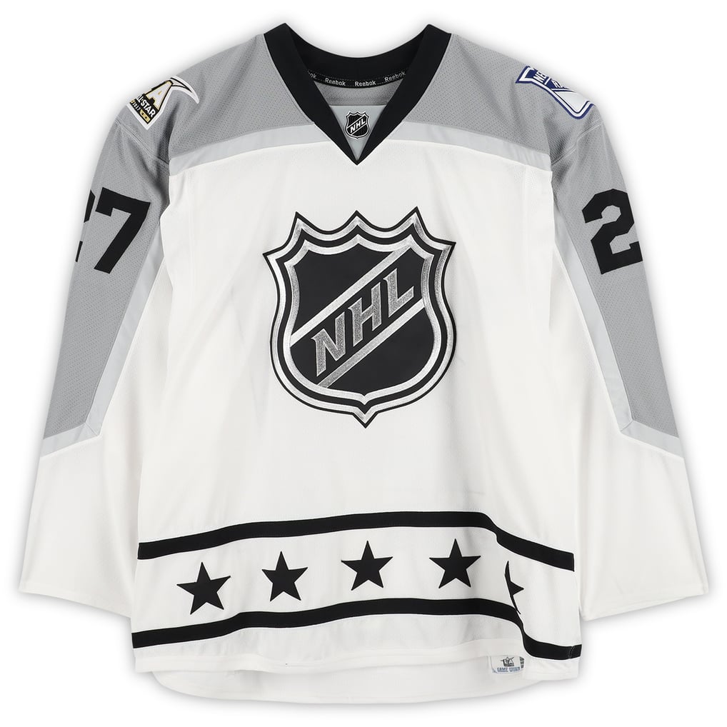 Ryan McDonagh Metro Division Fanatics Authentic Game-Used #27 White ...
