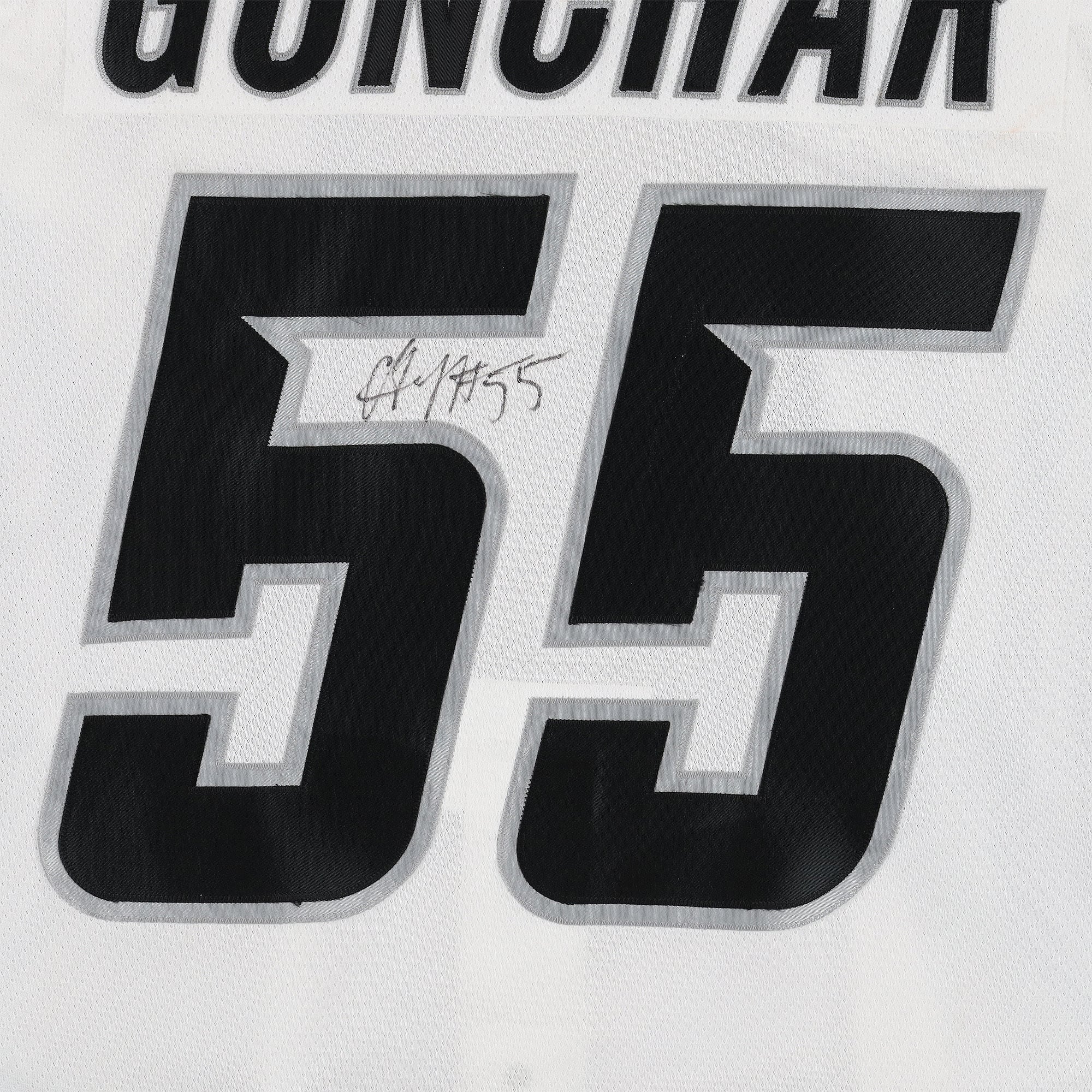 Sergei Gonchar Eastern Conference Autographed Game-Used #55 White CCM Jersey from the 2003 NHL All-Star Game