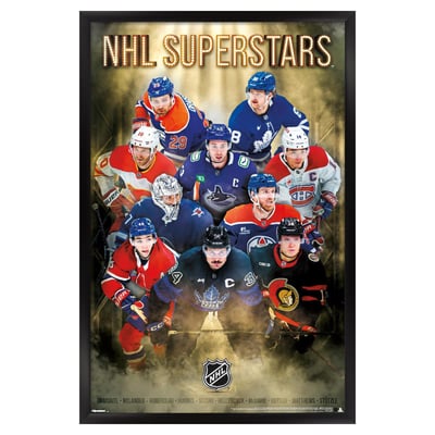  NHL 23" x 34" Framed Poster