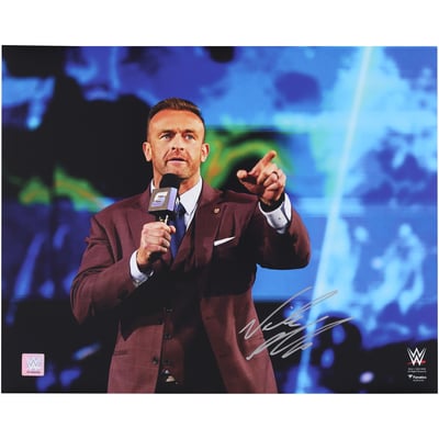 Nick Aldis WWE Autographed Fanatics Authentic 16" x 20" On Entrance Ramp Photograph  
