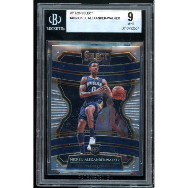 Nickeil Alexander-Walker Autographed Trading Cards, Signed Nickeil 