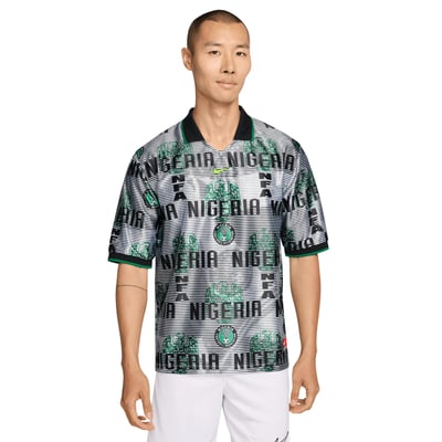 Nigeria National Team Nike Energy Top - White/Black
