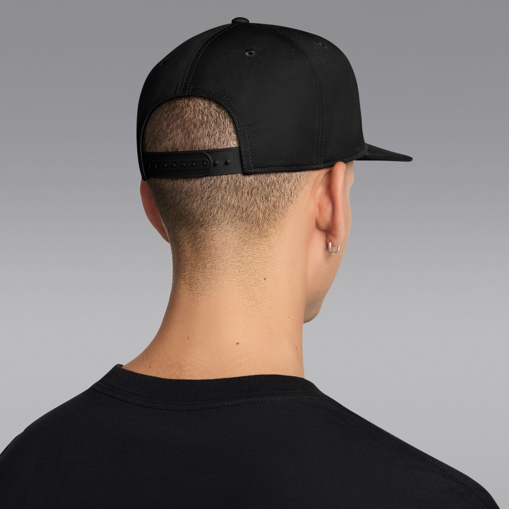 Unisex Jordan Brand Black Pro Snapback Hat