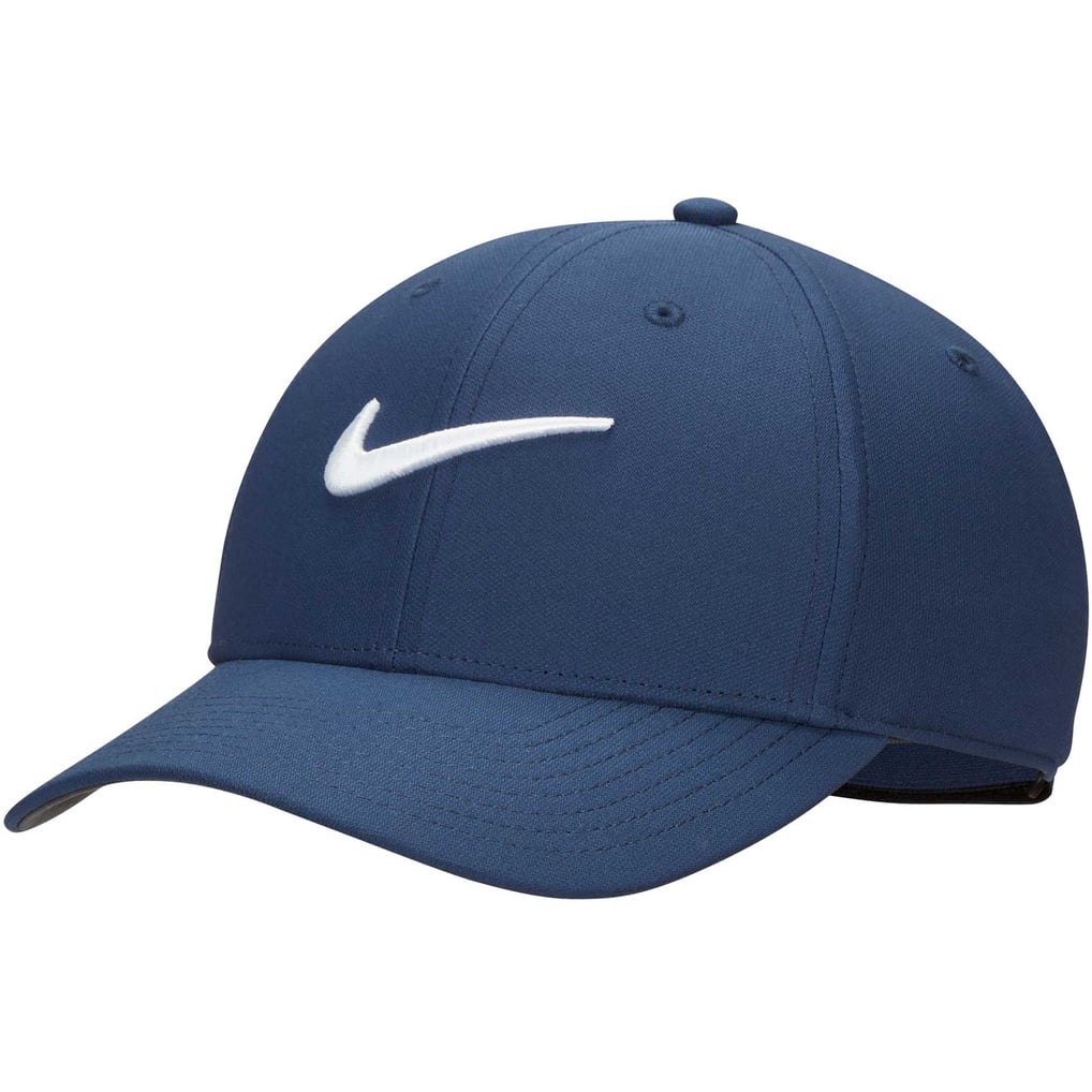Nike Unisex Navy Blue Adjustable Cap with Embroidered Swoosh Logo Vintage Nike Men main image 3