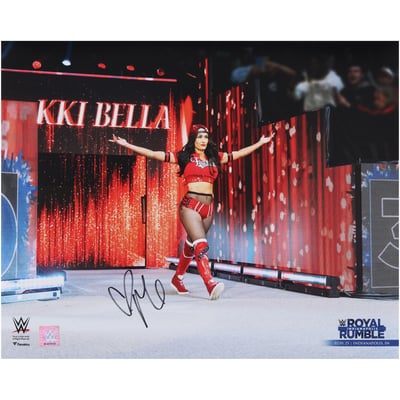 Nikki Bella WWE Autographed Fanatics Authentic 16" x 20" 2025 Royal Rumble Return Photograph