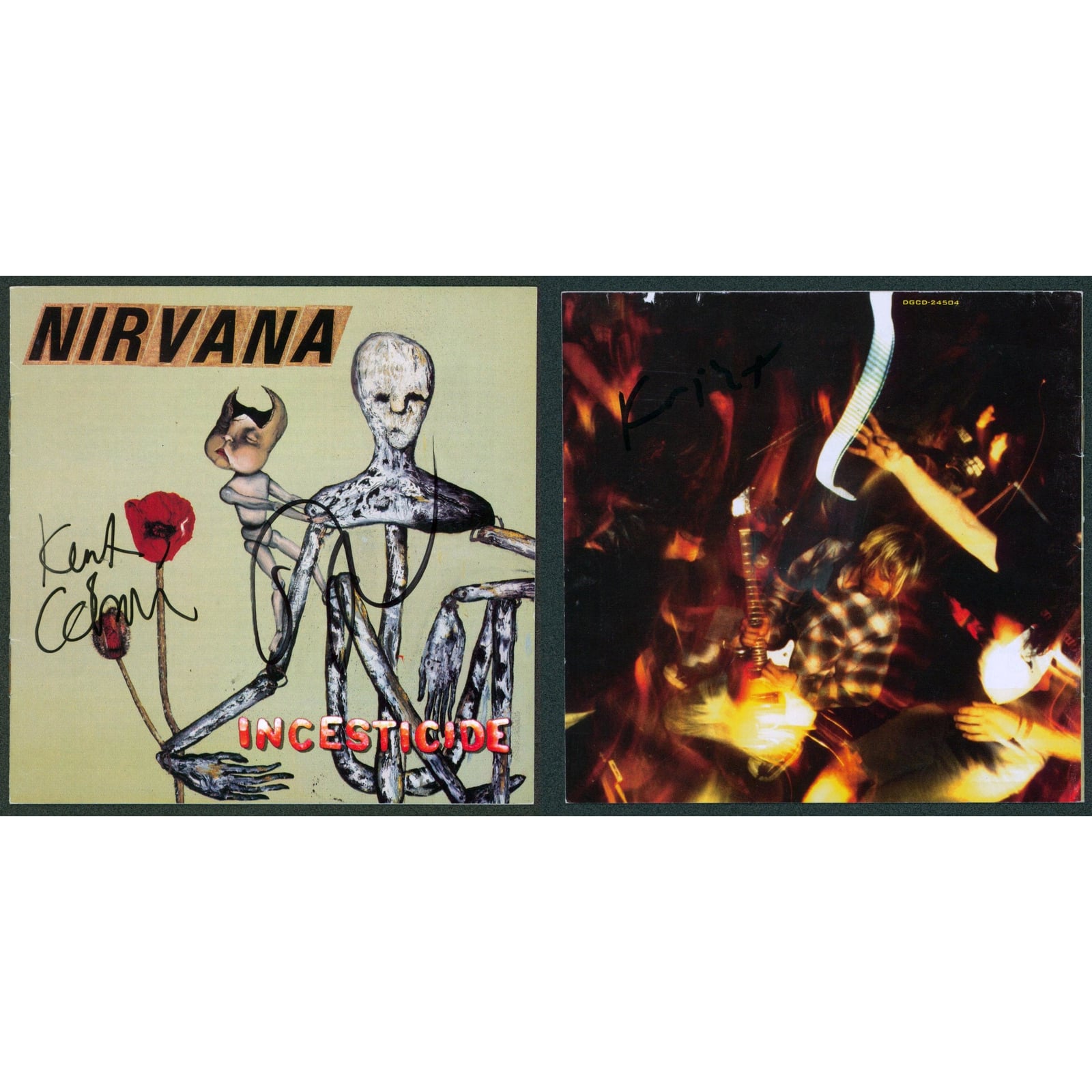 Nirvana Incesticide Album Cover