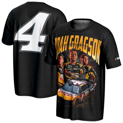 Noah Gragson ProSphere Rush Truck Centers Collage T-Shirt - Black